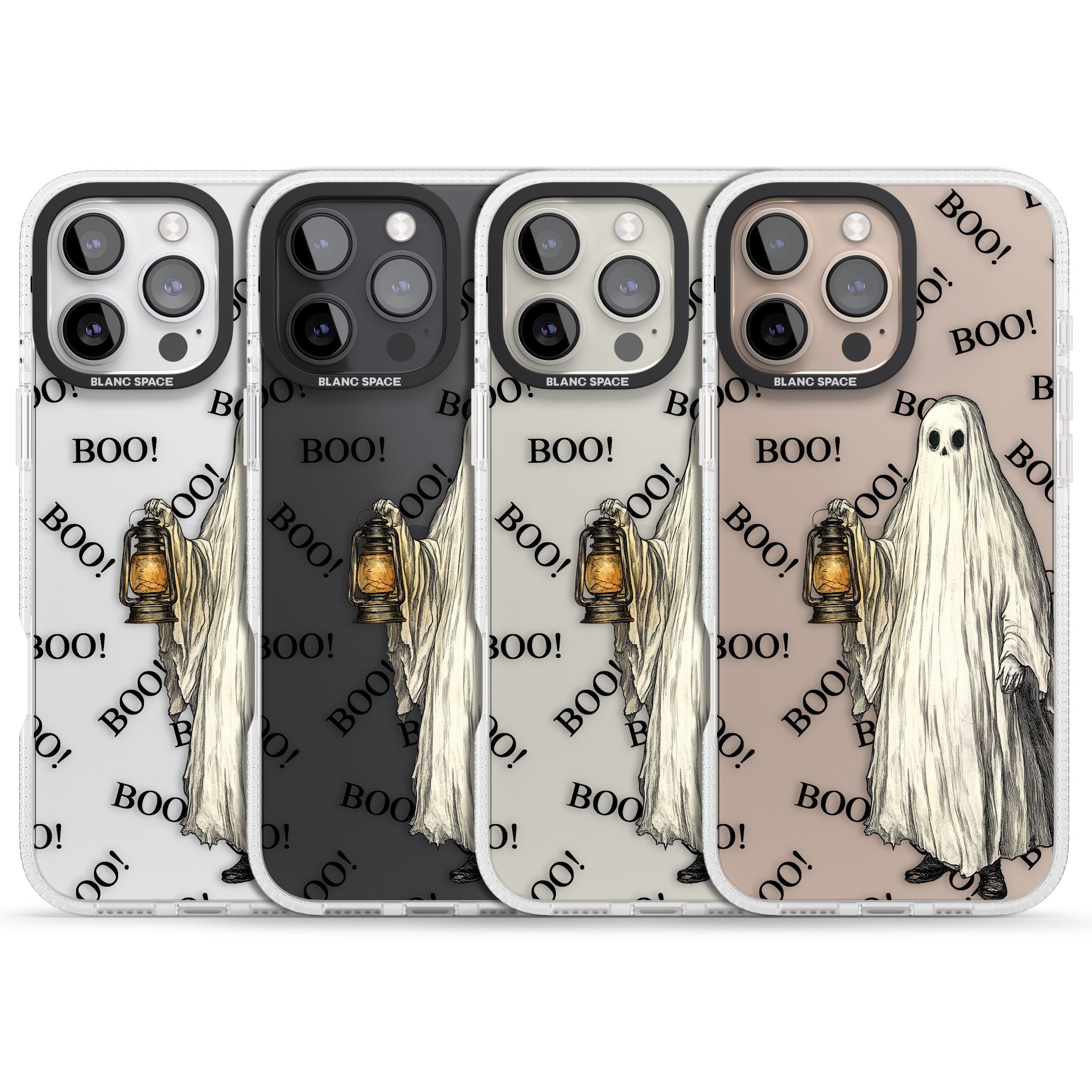 Light the Way iPhone 16 Pro Max / 16 Pro Clear Case Impact Air - Blanc Space