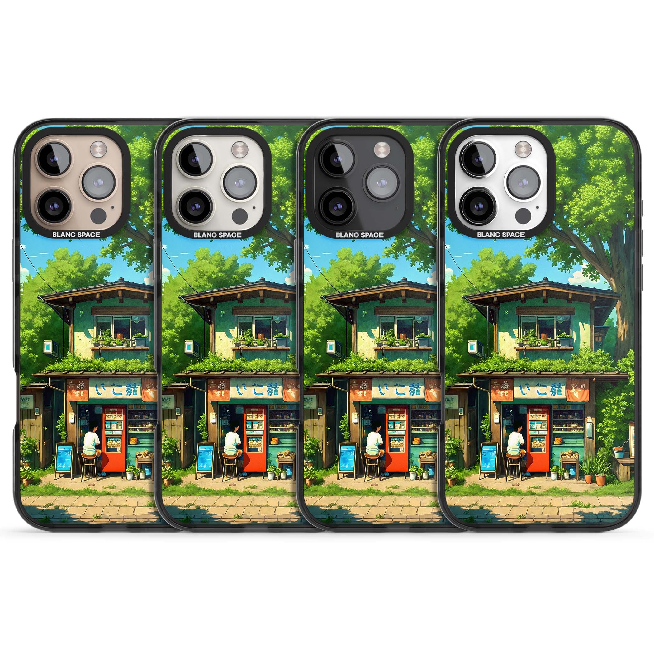Countryside Kiosk for her iPhone case | Black Impact case for iPhone 16 Pro, iPhone 16 Pro Max