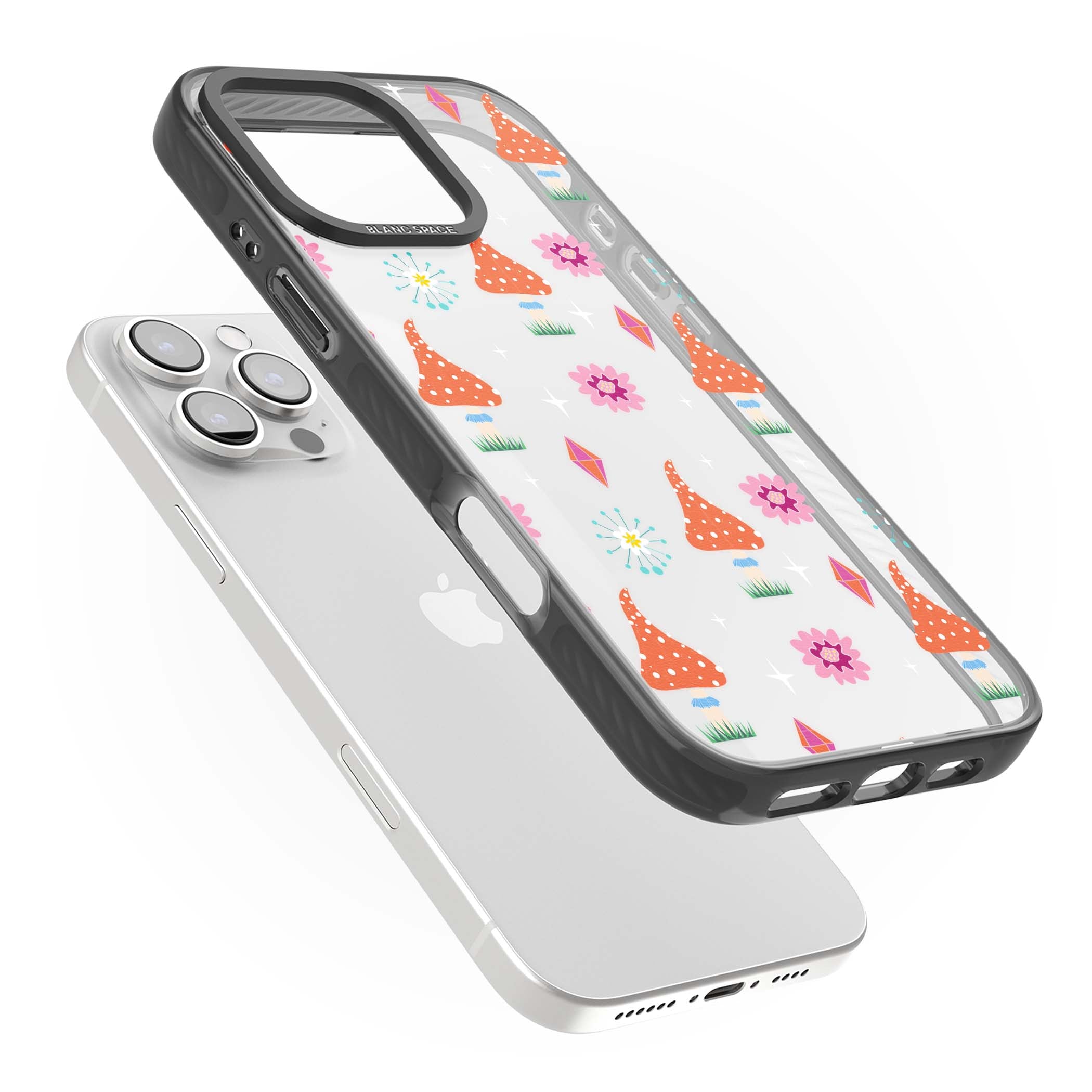 Elevate Your Phone'S Style With This Boho Celestial Sun & Eye Phone Case, Featuring A Mystical Blend Of Suns, All-Seeing Eyes, Butterflies, Stars, And