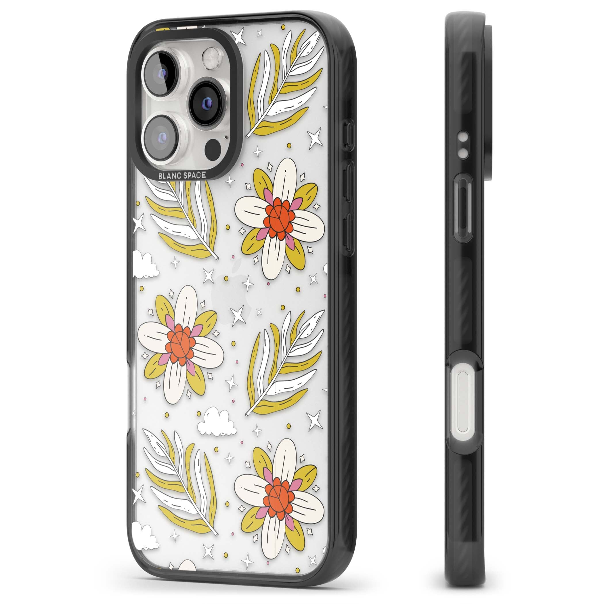 Elevate Your Phone'S Style With This Boho Celestial Sun & Eye Phone Case, Featuring A Mystical Blend Of Suns, All-Seeing Eyes, Butterflies, Stars, And