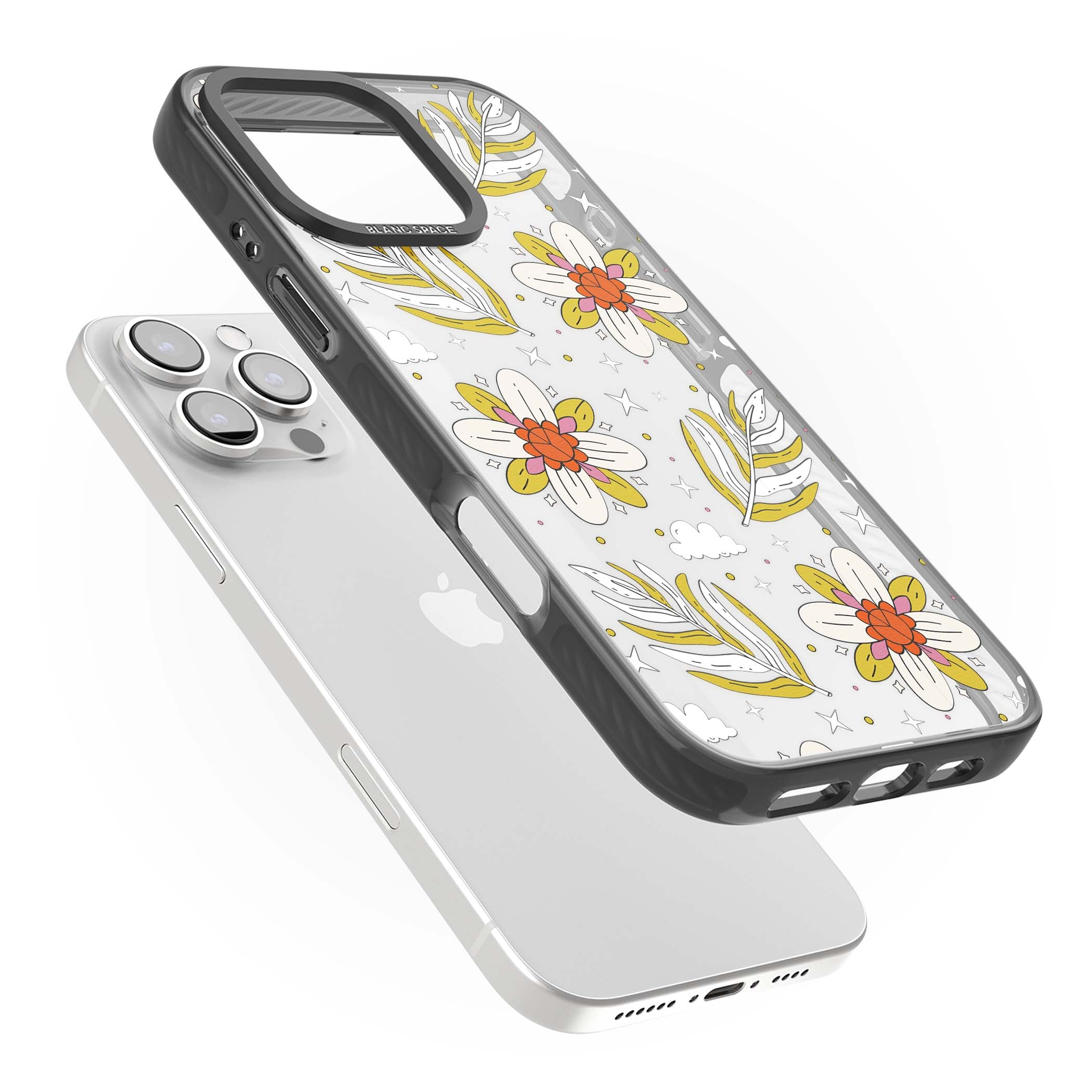 Elevate Your Phone'S Style With This Boho Celestial Sun & Eye Phone Case, Featuring A Mystical Blend Of Suns, All-Seeing Eyes, Butterflies, Stars, And