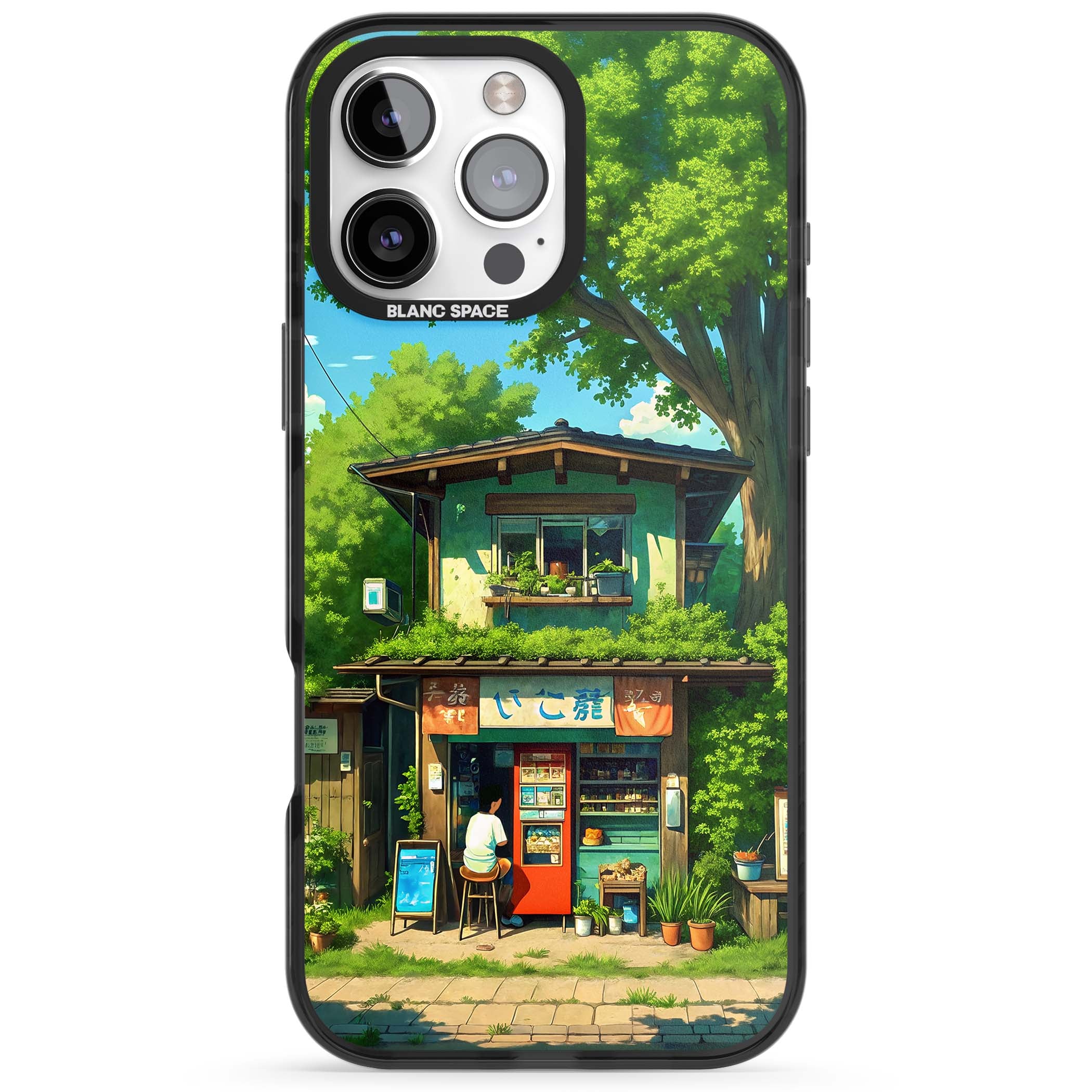 Countryside Kiosk for her iPhone case | Black Impact Magsafe case for iPhone 16 Pro, iPhone 16 Pro Max
