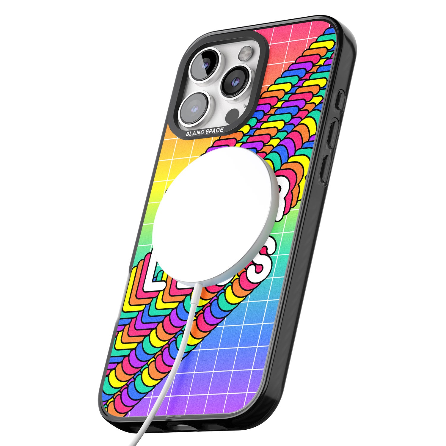 iPhone 16 Pro Max Fearless Black Impact Phone Case