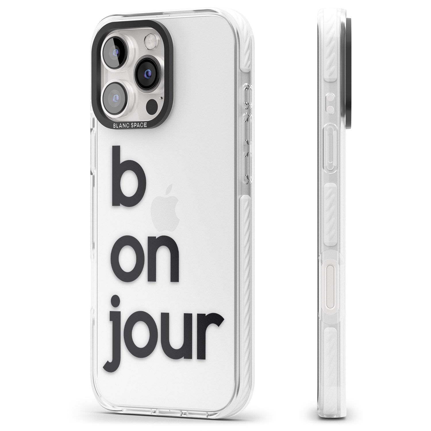 iPhone 16 Pro Max Bonjour Black Impact Phone Case