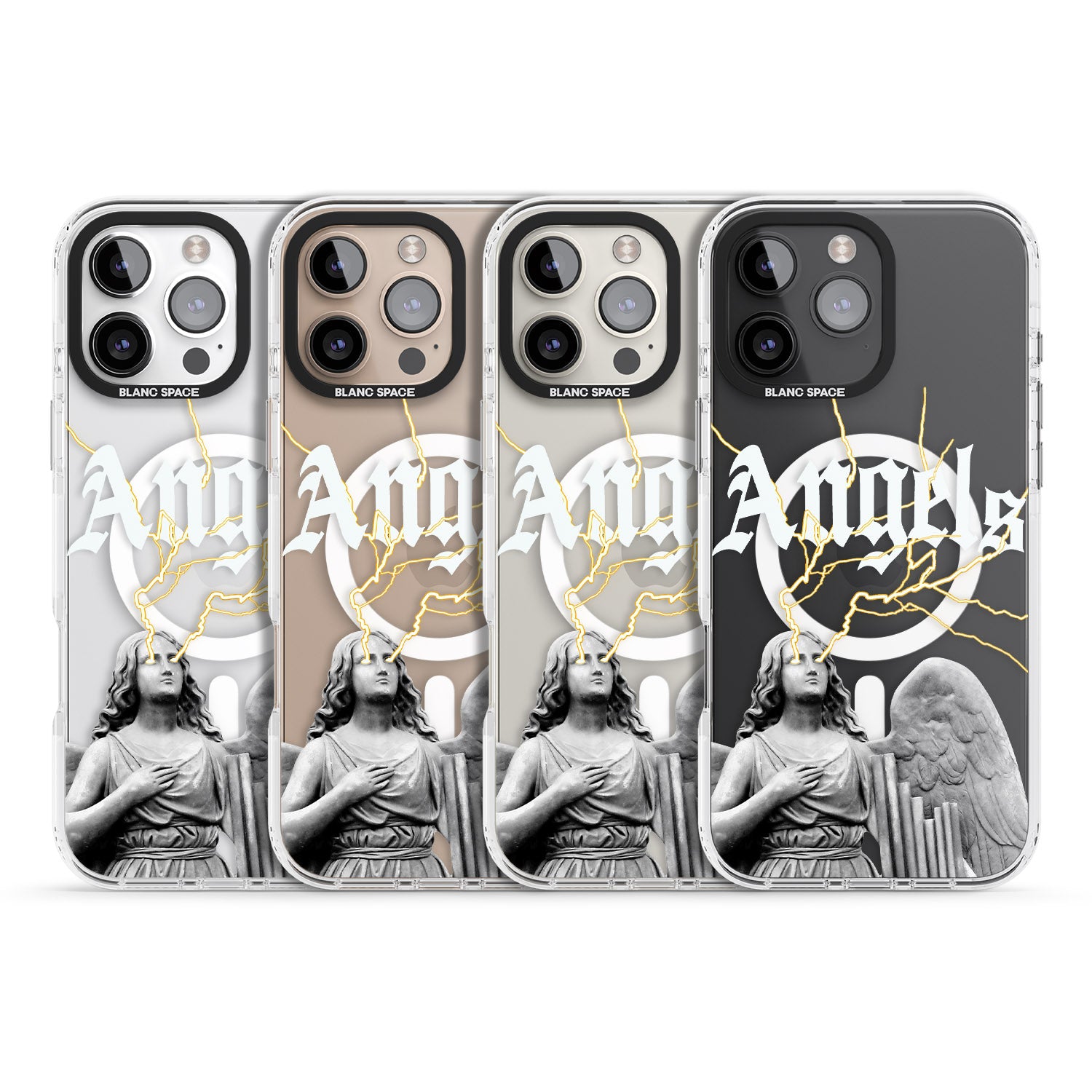 iPhone 16 Pro Max ANGELS Black Impact Phone Case