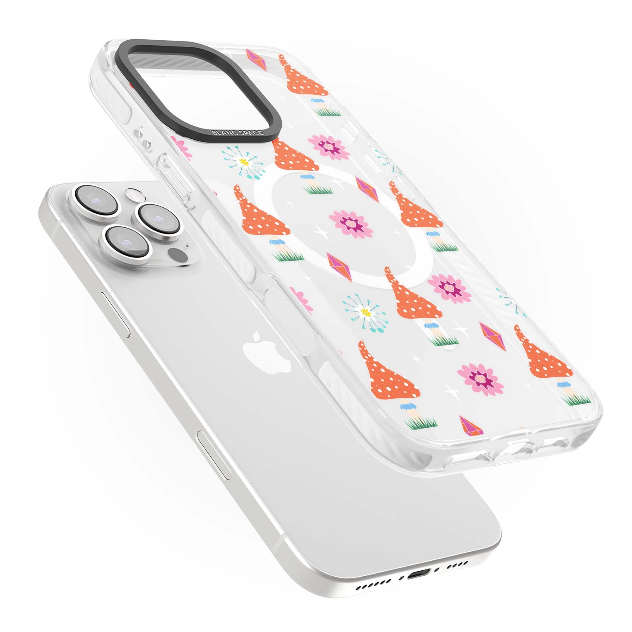 Elevate Your Phone'S Style With This Boho Celestial Sun & Eye Phone Case, Featuring A Mystical Blend Of Suns, All-Seeing Eyes, Butterflies, Stars, And