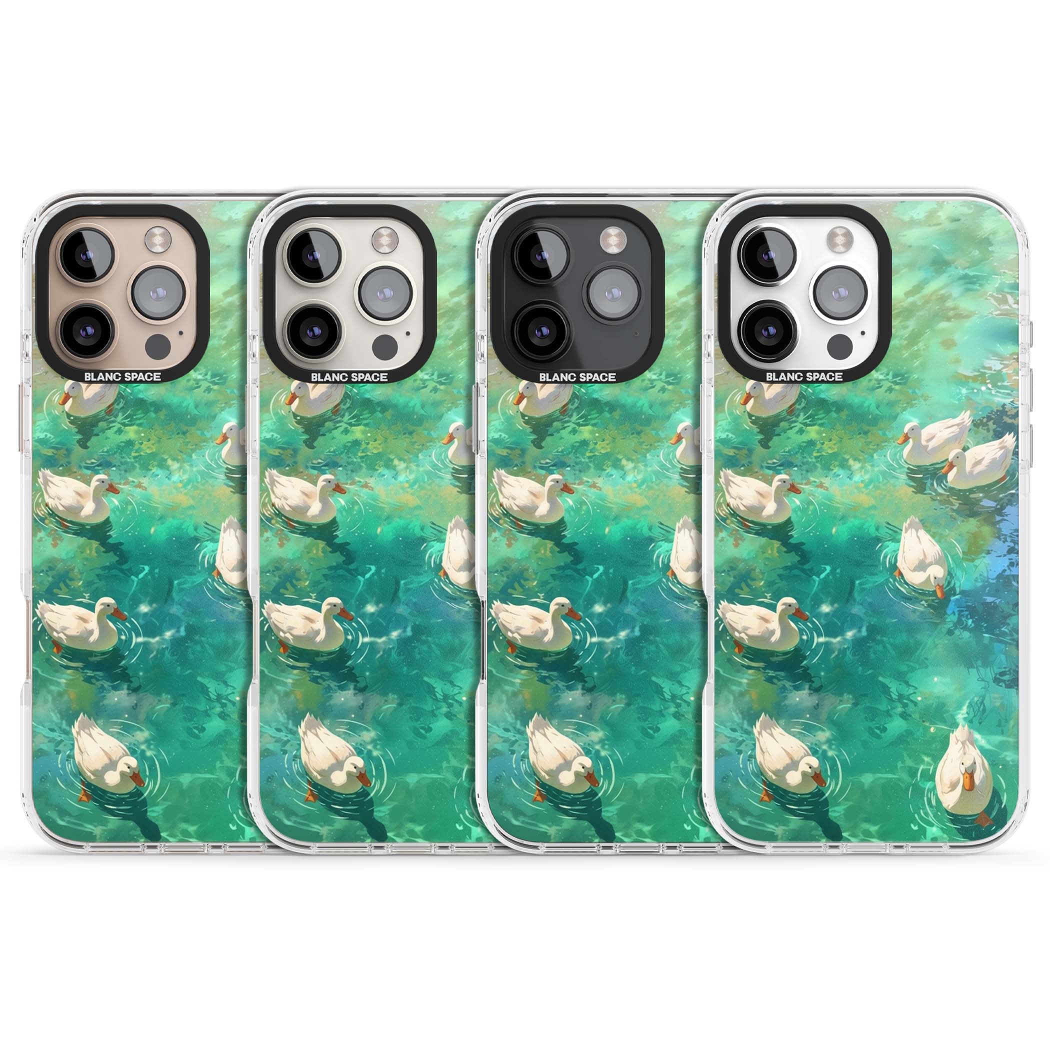 Ducks In The Pond for her iPhone case | Impact Magsafe case for iPhone 16 Pro, iPhone 16 Pro Max