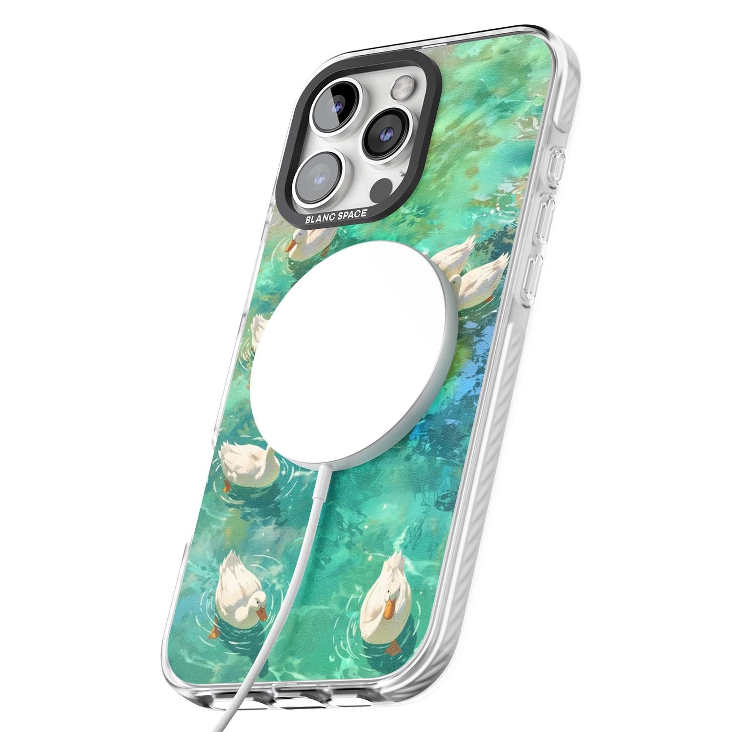 Ducks In The Pond for her iPhone case | Impact Magsafe case for iPhone 16 Pro, iPhone 16 Pro Max
