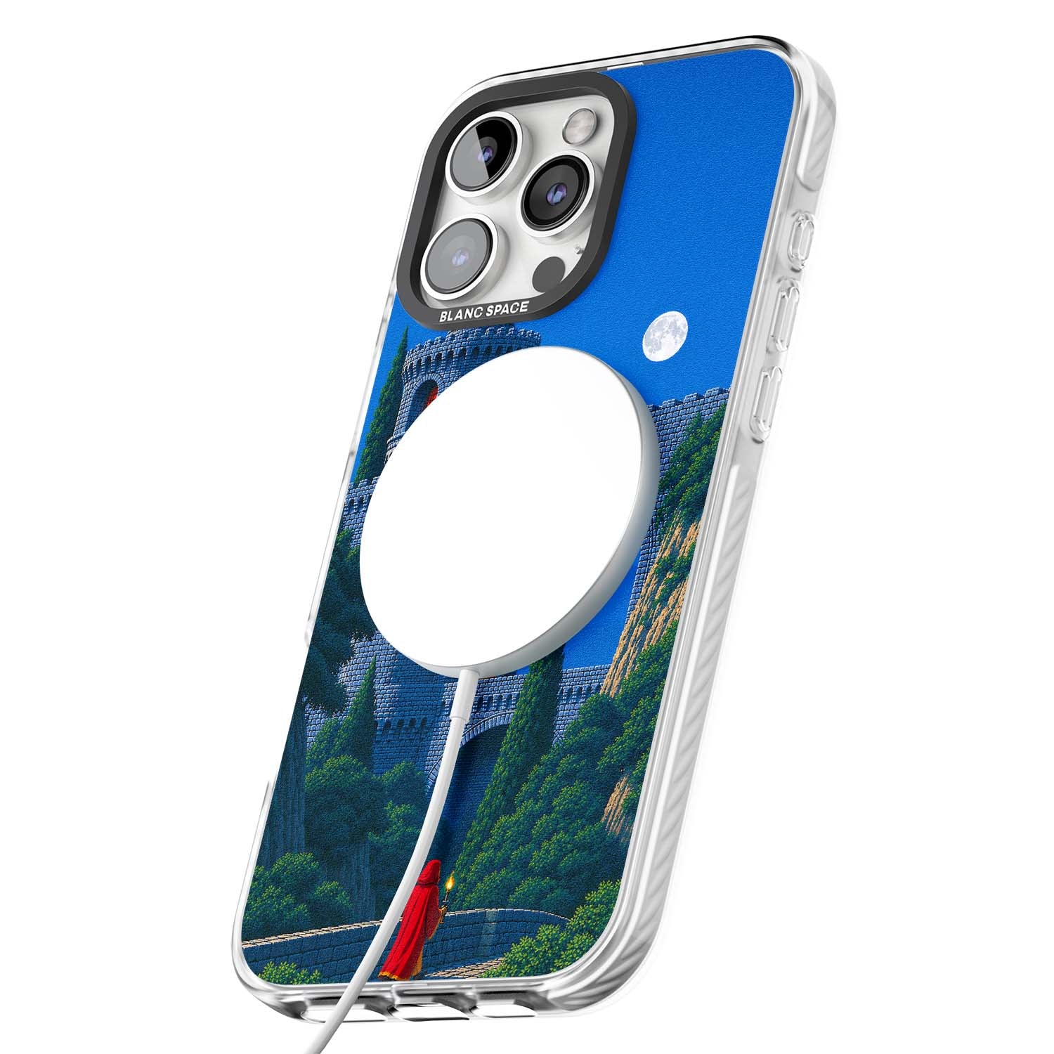 Castle Walls art iPhone case | Impact Magsafe case for iPhone 16 Pro, iPhone 16 Pro Max
