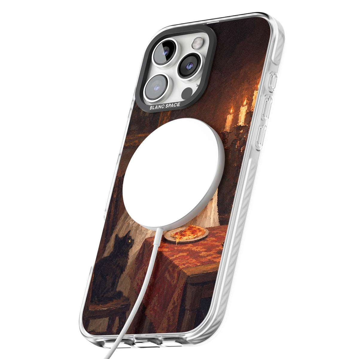 Lonely Night In art iPhone case | Impact Magsafe case for iPhone 16 Pro, iPhone 16 Pro Max