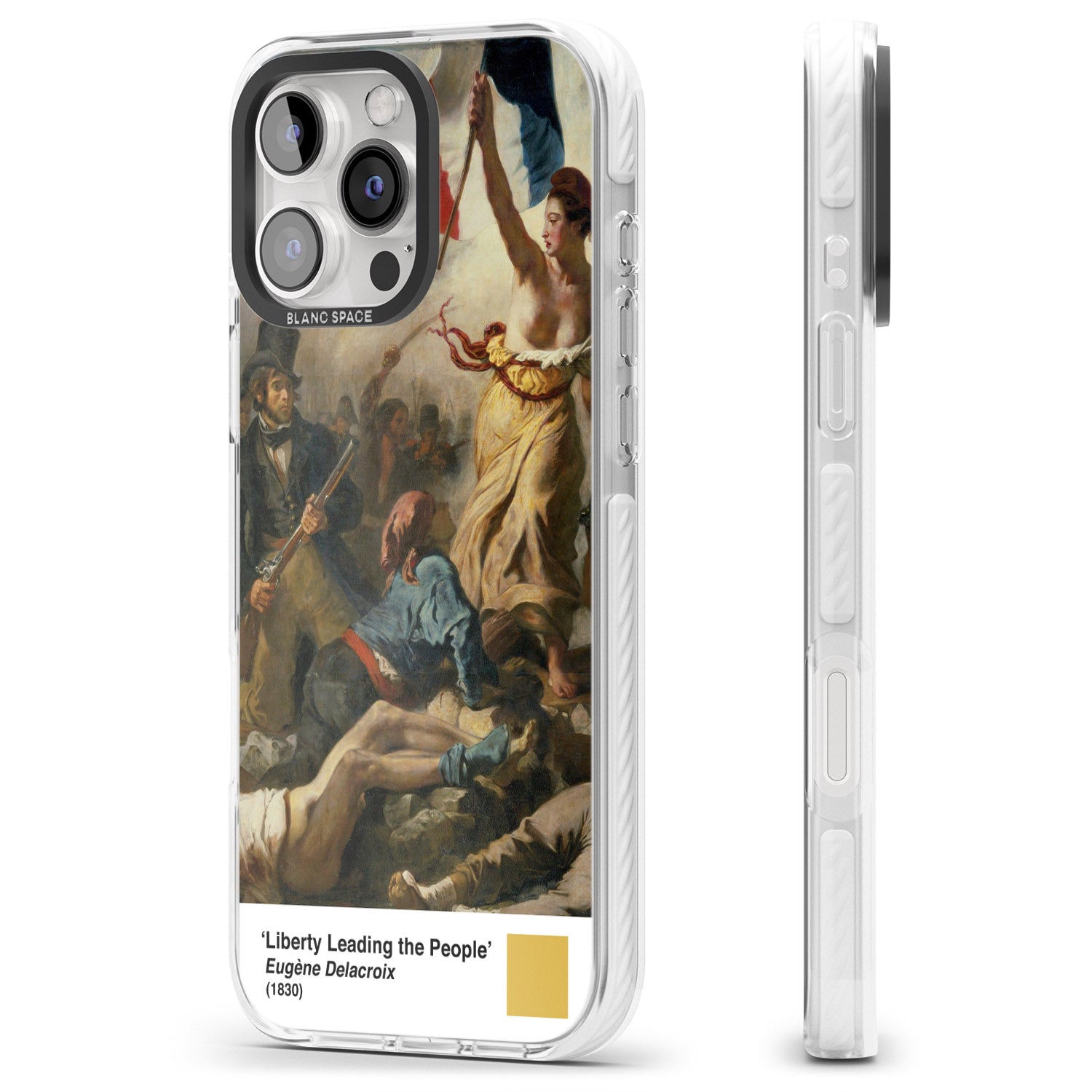 iPhone 16 Pro Max Liberty Leading the People Black Impact Phone Case