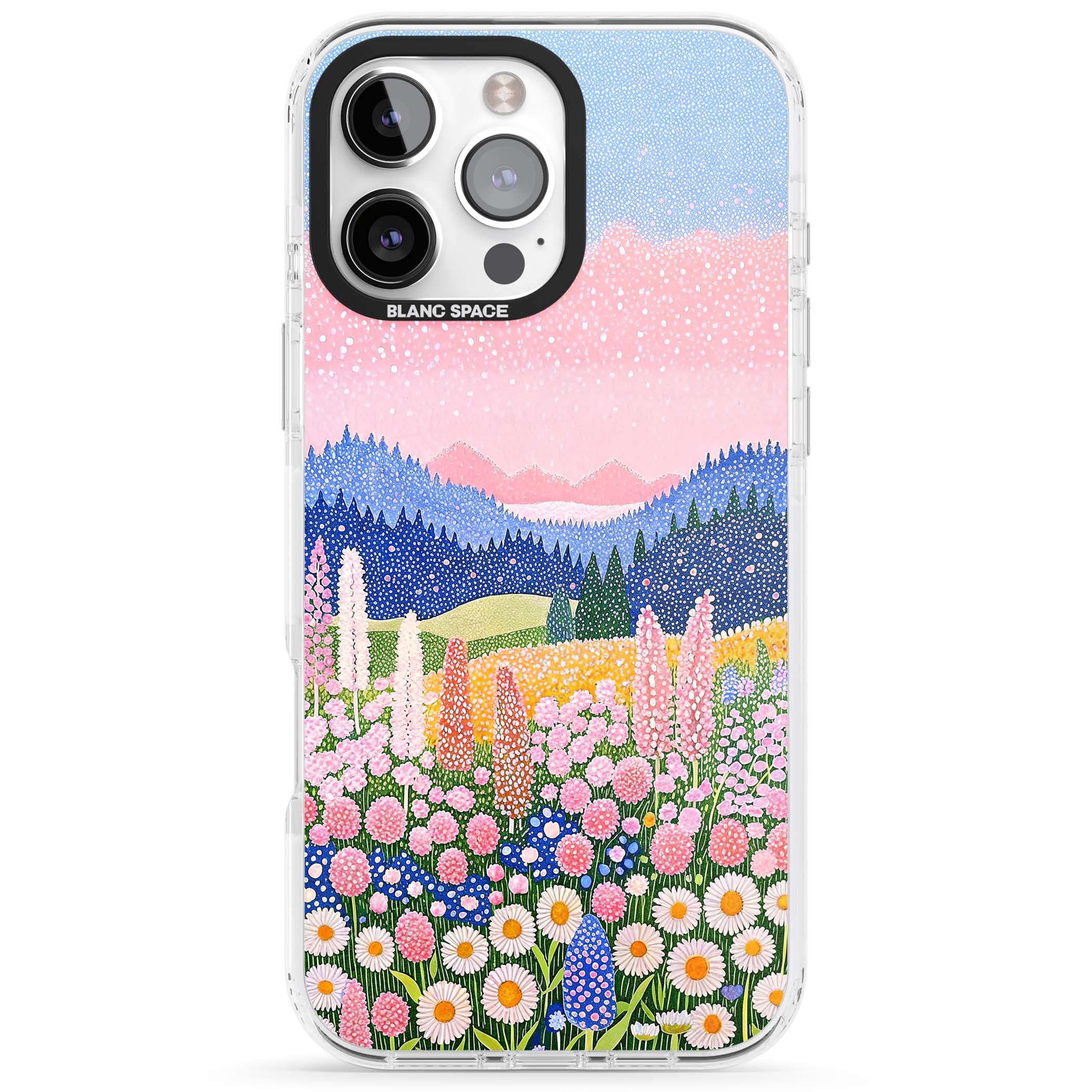 Valley Horizon cottagecore iPhone case | Impact Magsafe case for iPhone 16 Pro, iPhone 16 Pro Max