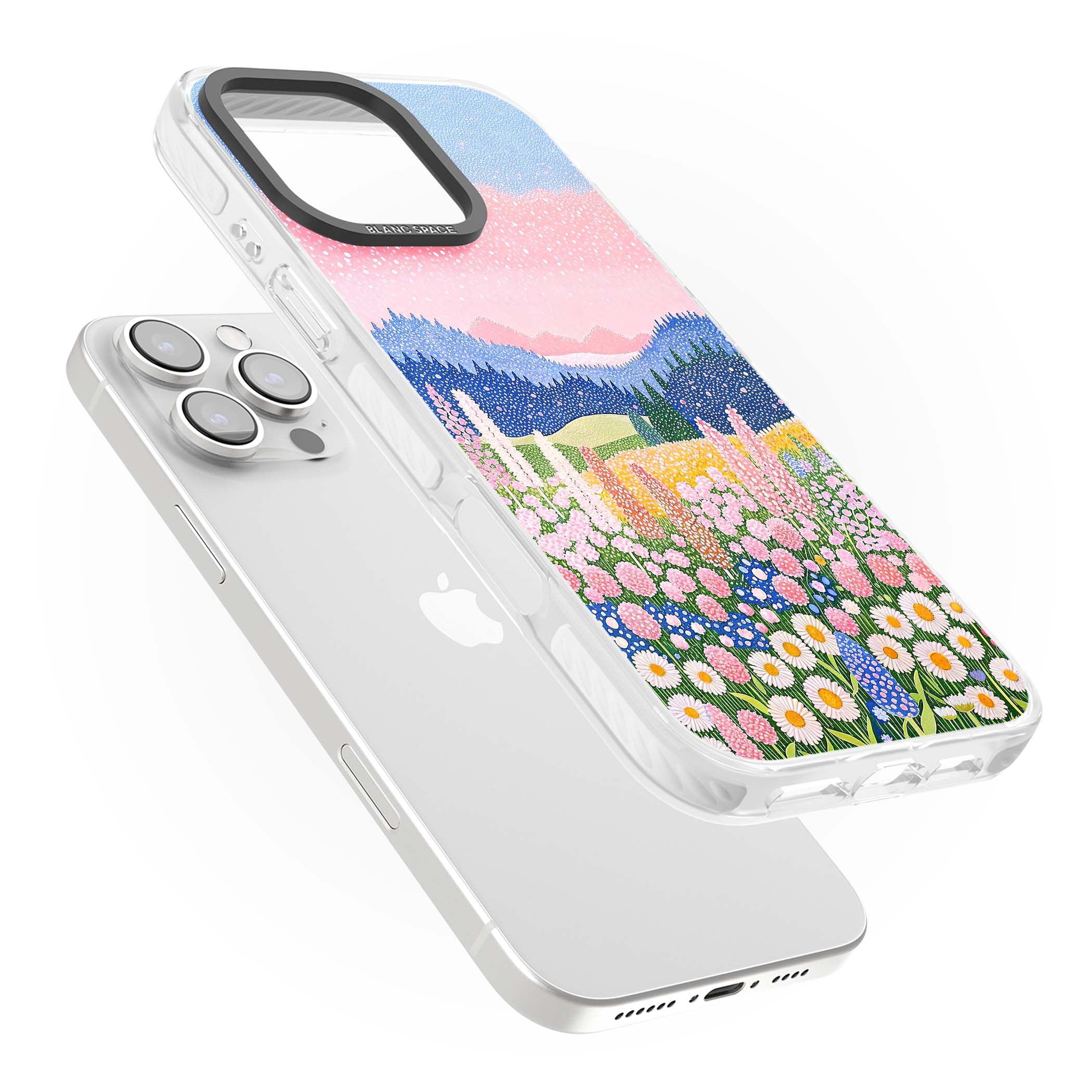 Valley Horizon cottagecore iPhone case | Impact Magsafe case for iPhone 16 Pro, iPhone 16 Pro Max