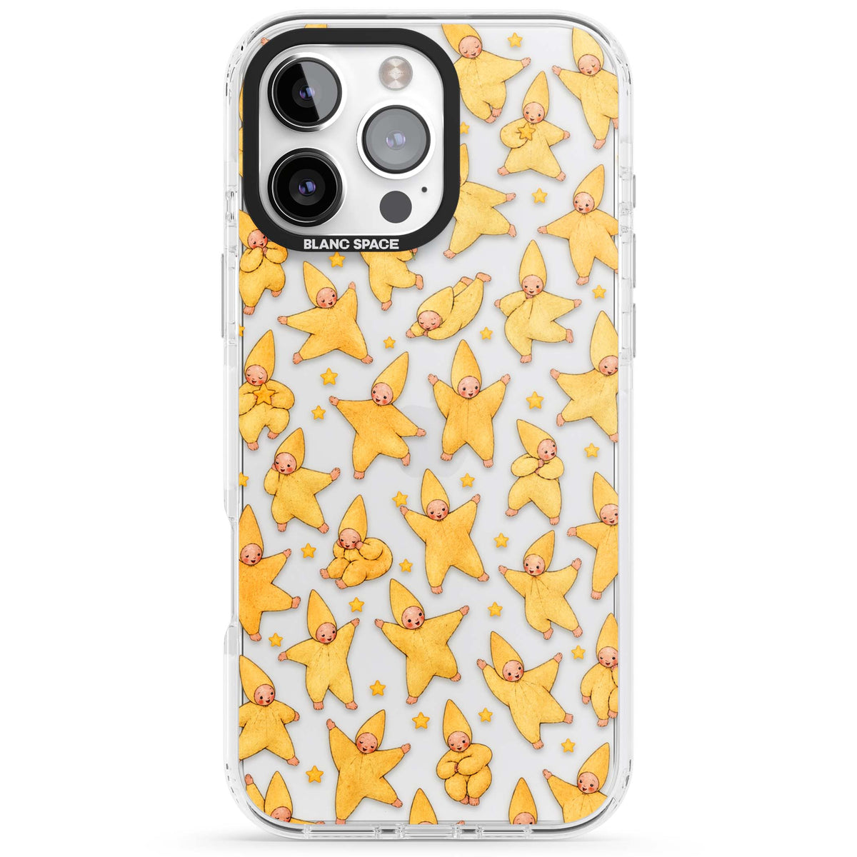 Dancing Star Babies for her iPhone case | Clear Impact case for iPhone 16 Pro, iPhone 16 Pro Max