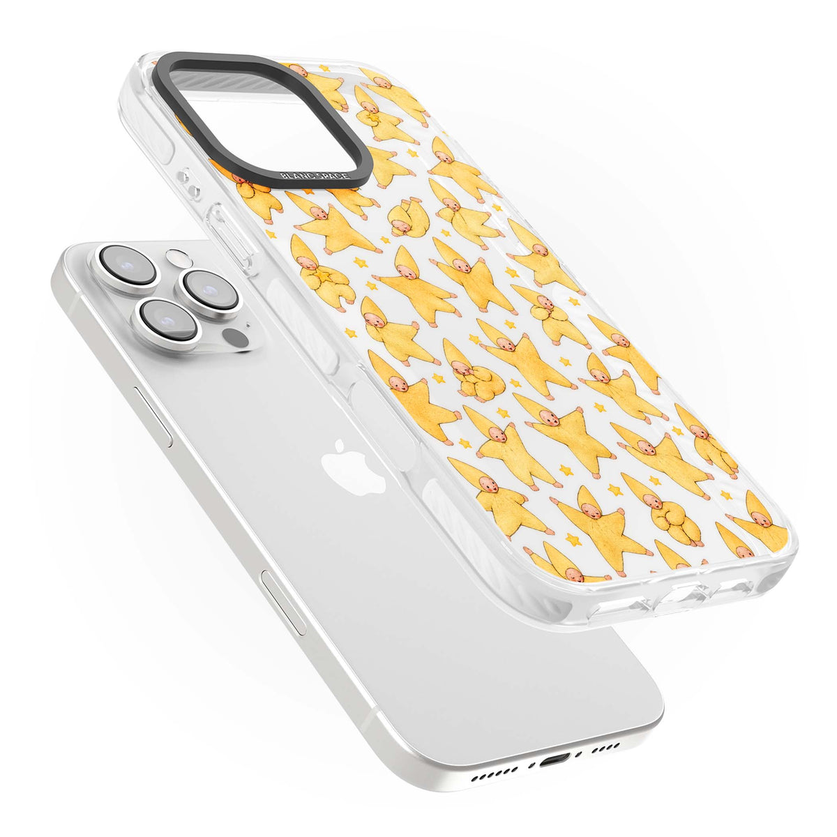 Dancing Star Babies for her iPhone case | Clear Impact case for iPhone 16 Pro, iPhone 16 Pro Max