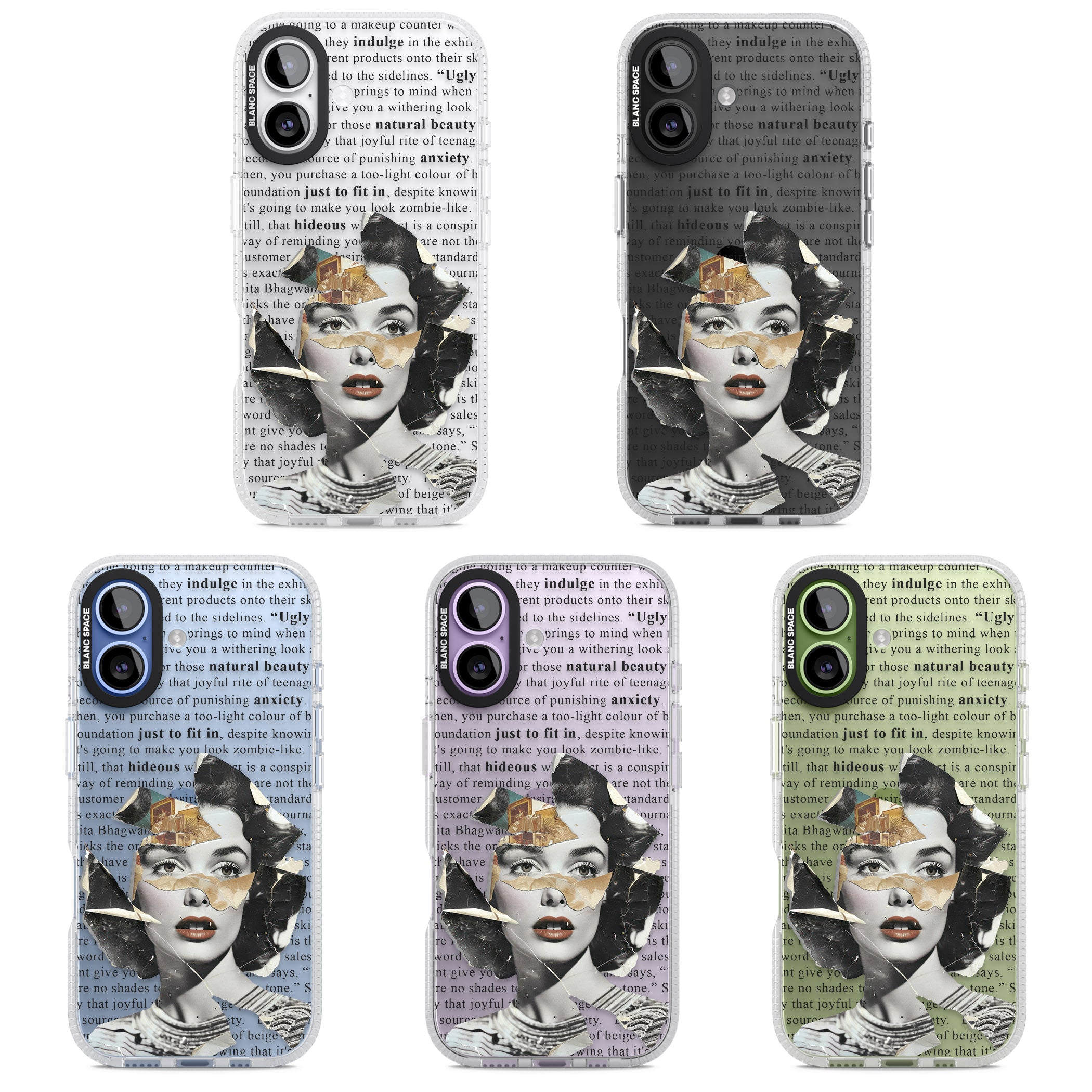 Beauty Is Within iPhone 17 Impact Air Clear Phone Case APT Impact Protection