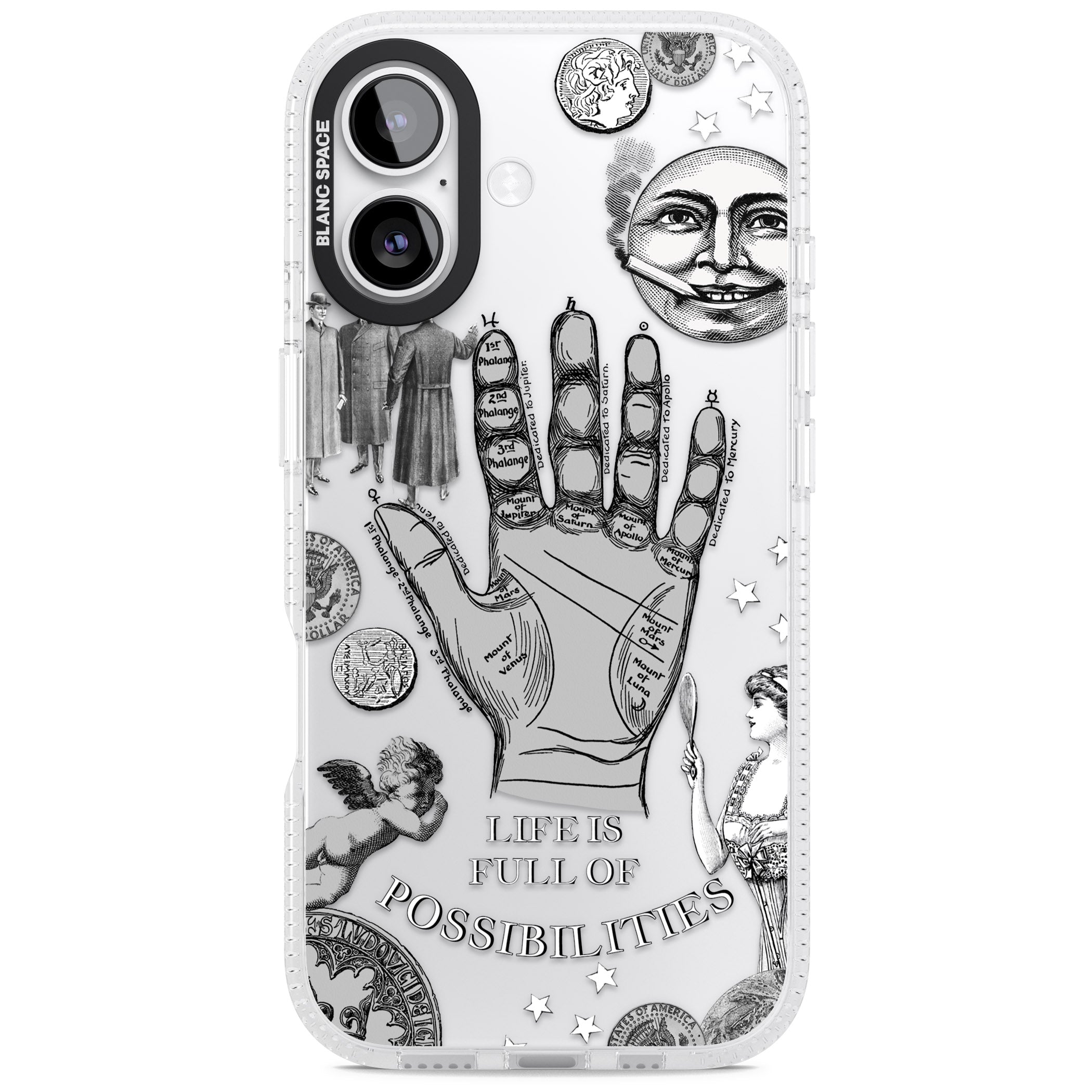 Life Is Full Of Possibilities iPhone 17 Impact Air Clear Phone Case
