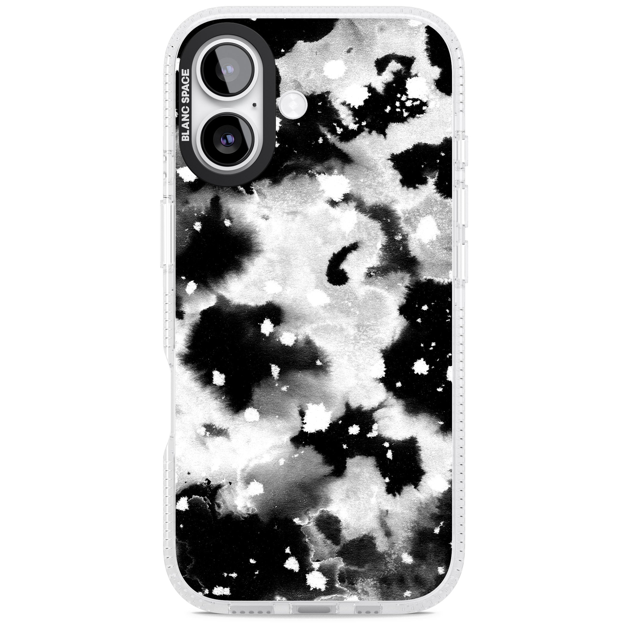 Acid Wash Ink Cloud iPhone 17 Impact Air Clear Phone Case