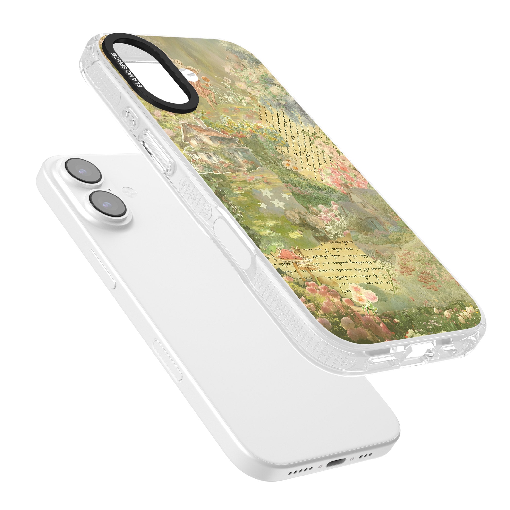 Soft Spring Collage iPhone 17 Impact Air Clear Phone Case Colours