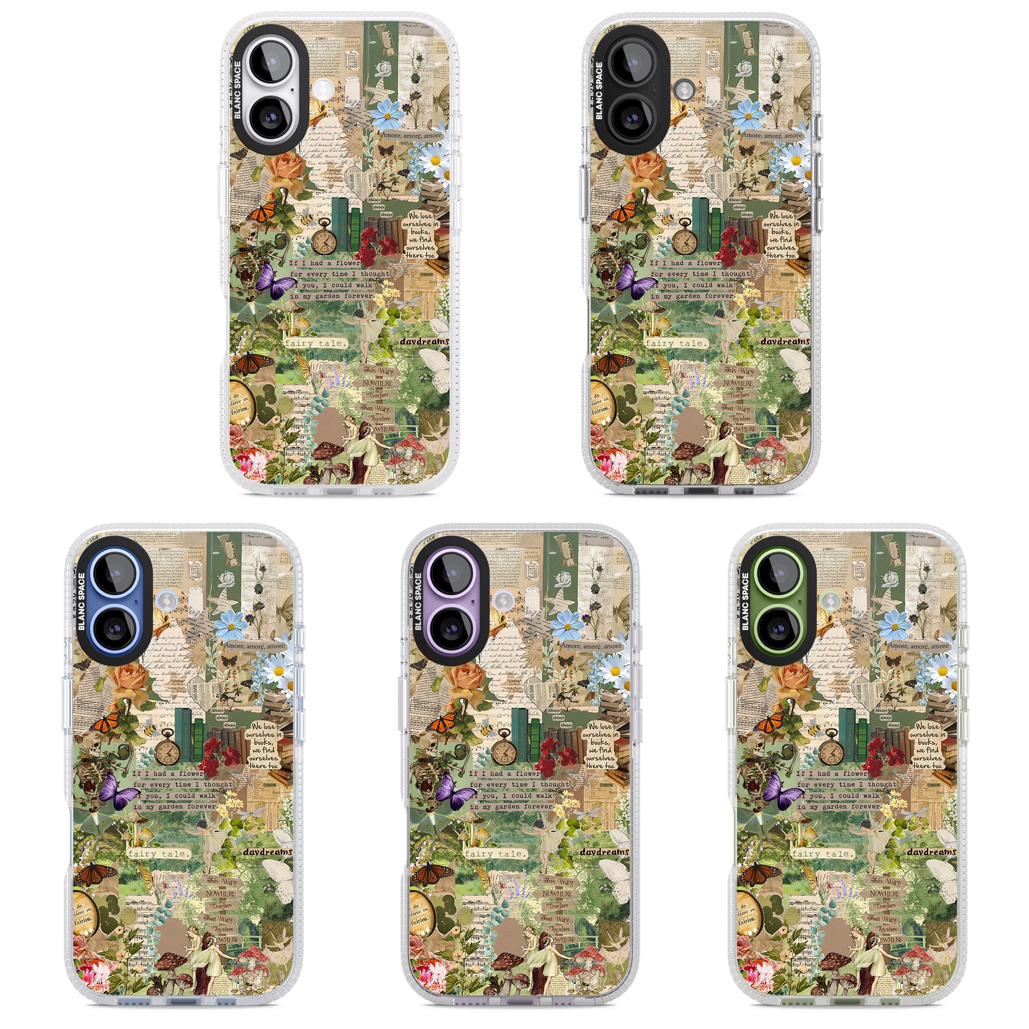 Enchanted Collage iPhone 17 Impact Air Clear Phone Case APT Impact Protection