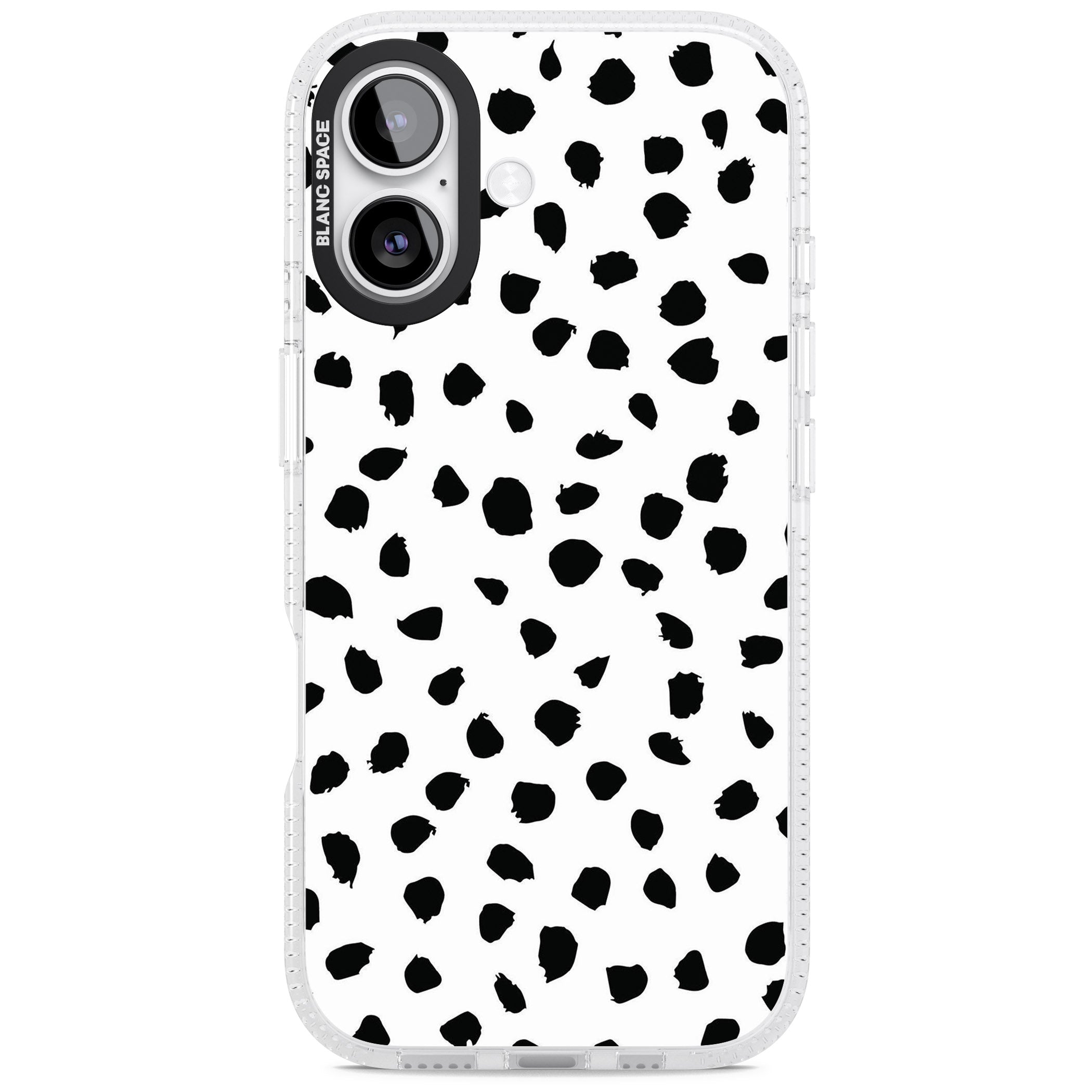 Dalmatian Print iPhone 17 Impact Air Clear Phone Case
