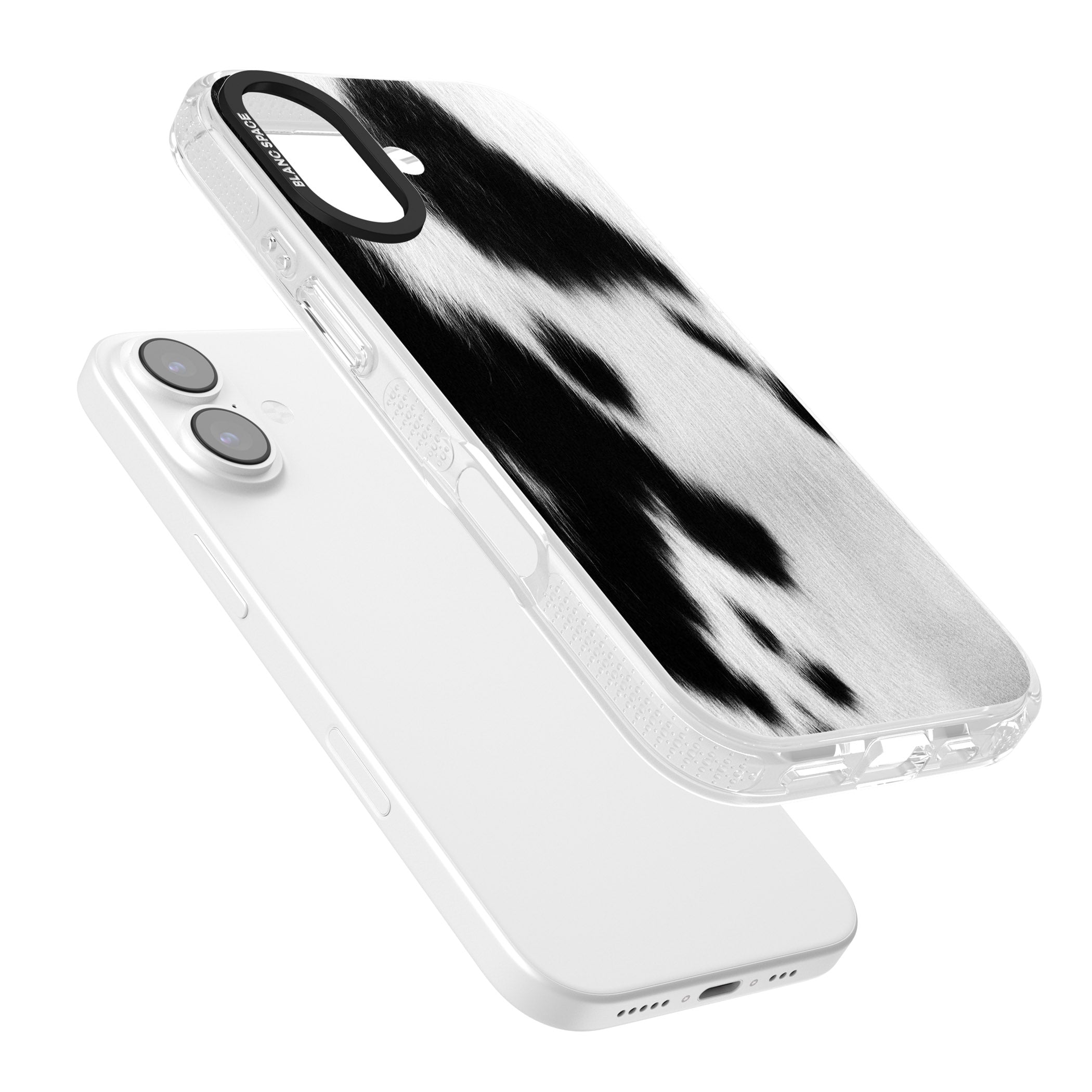 Designer Fashion Cowhide iPhone 17 Impact Air Clear Phone Case Colours
