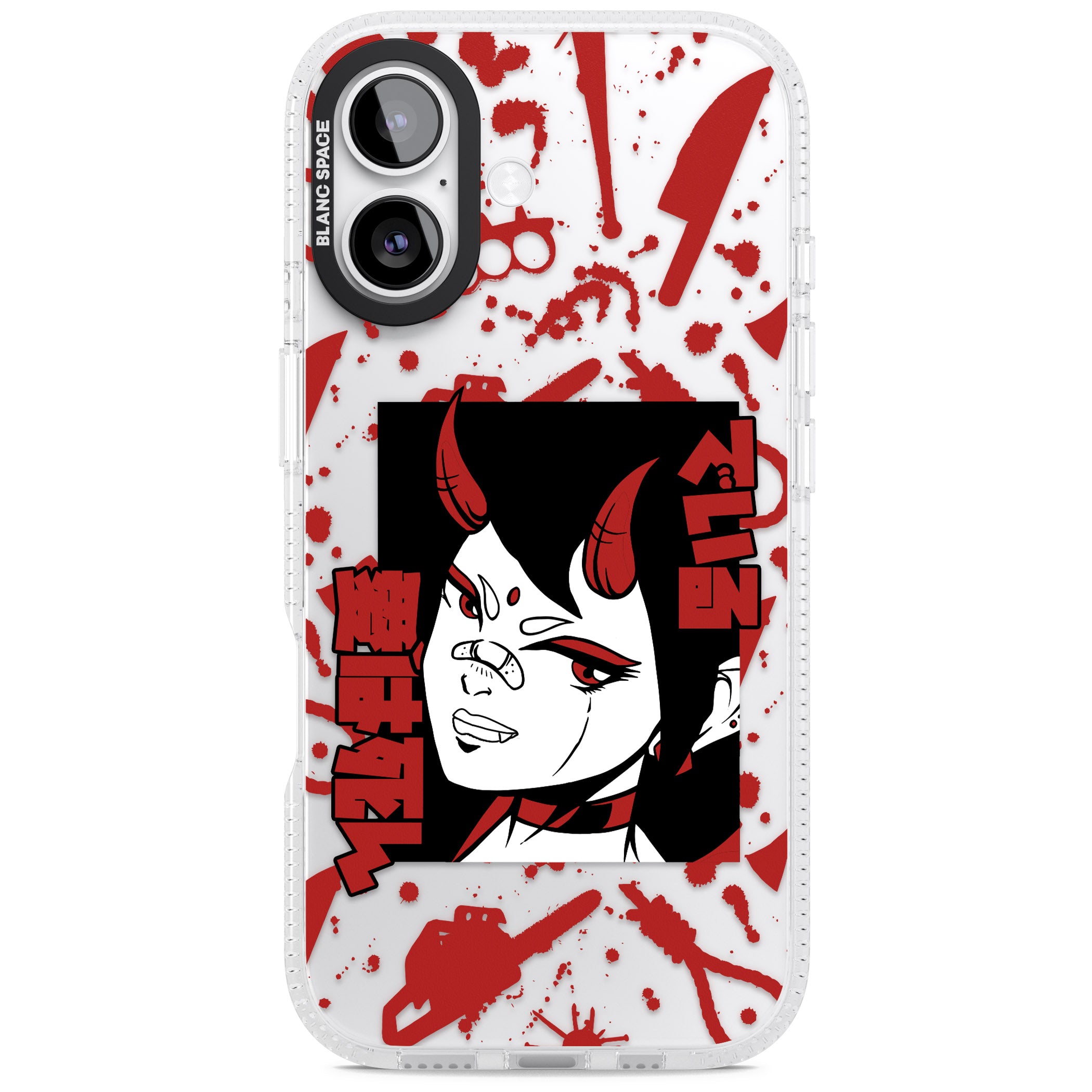 She'S A Devil iPhone 17 Impact Air Clear Phone Case