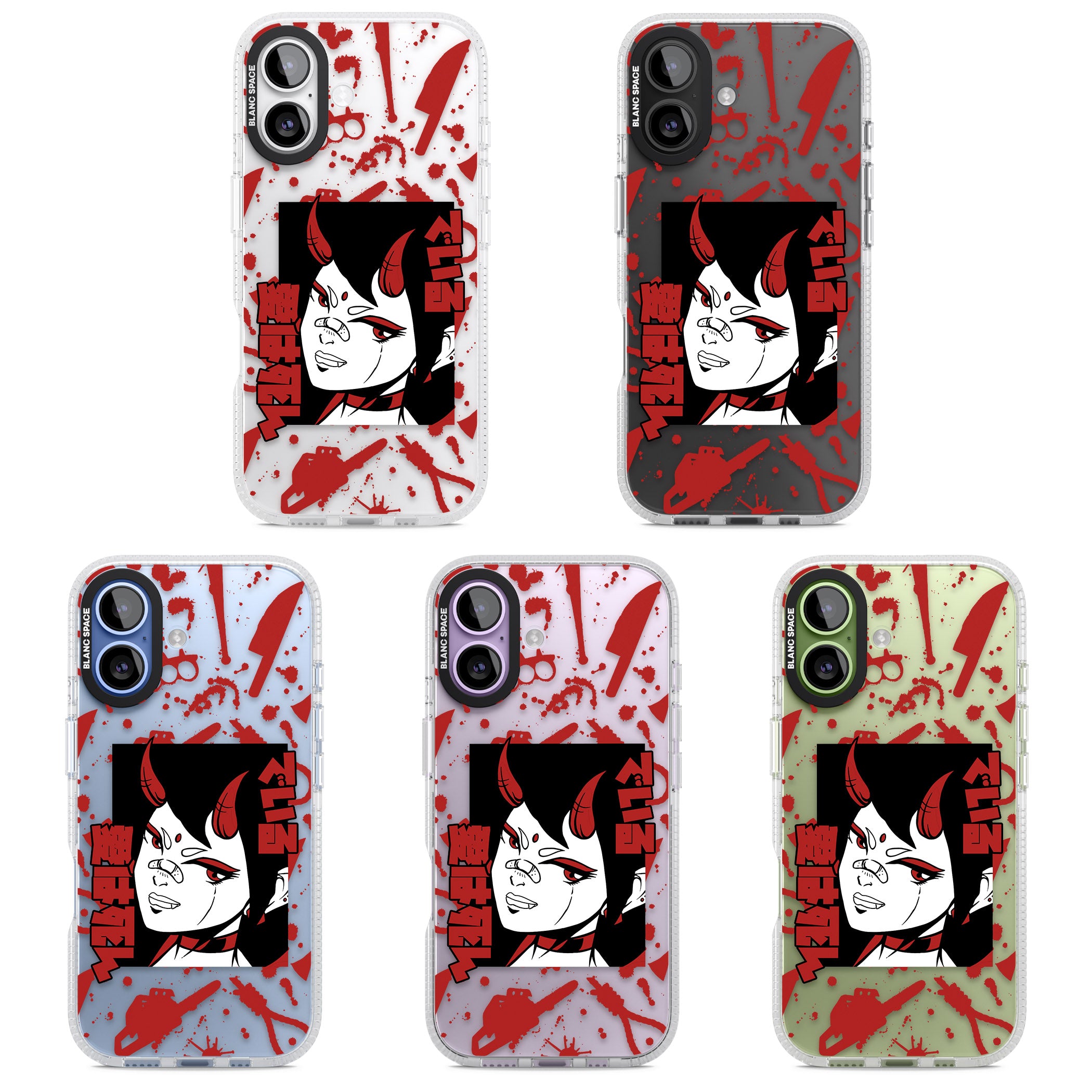She'S A Devil iPhone 17 Impact Air Clear Phone Case APT Impact Protection
