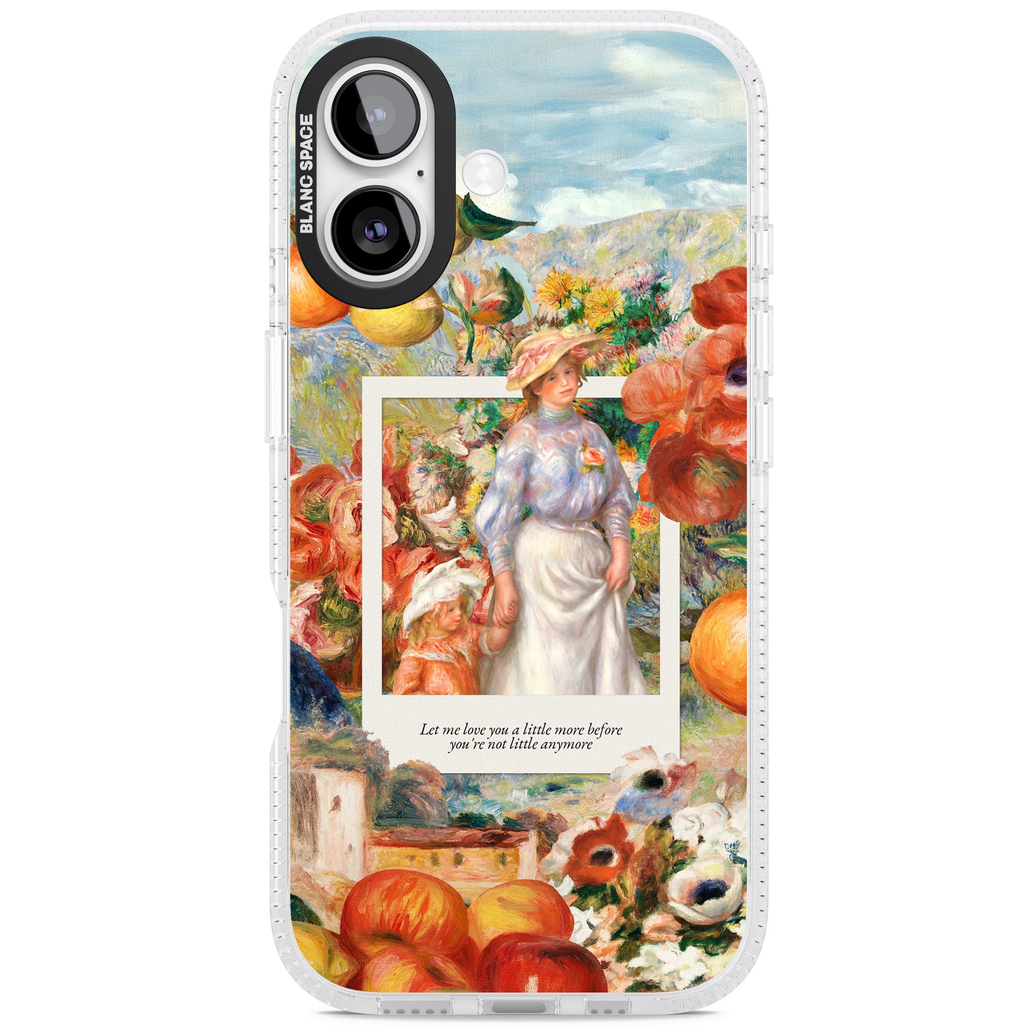 Renoir Mother & Child iPhone 17 Impact Air Clear Phone Case