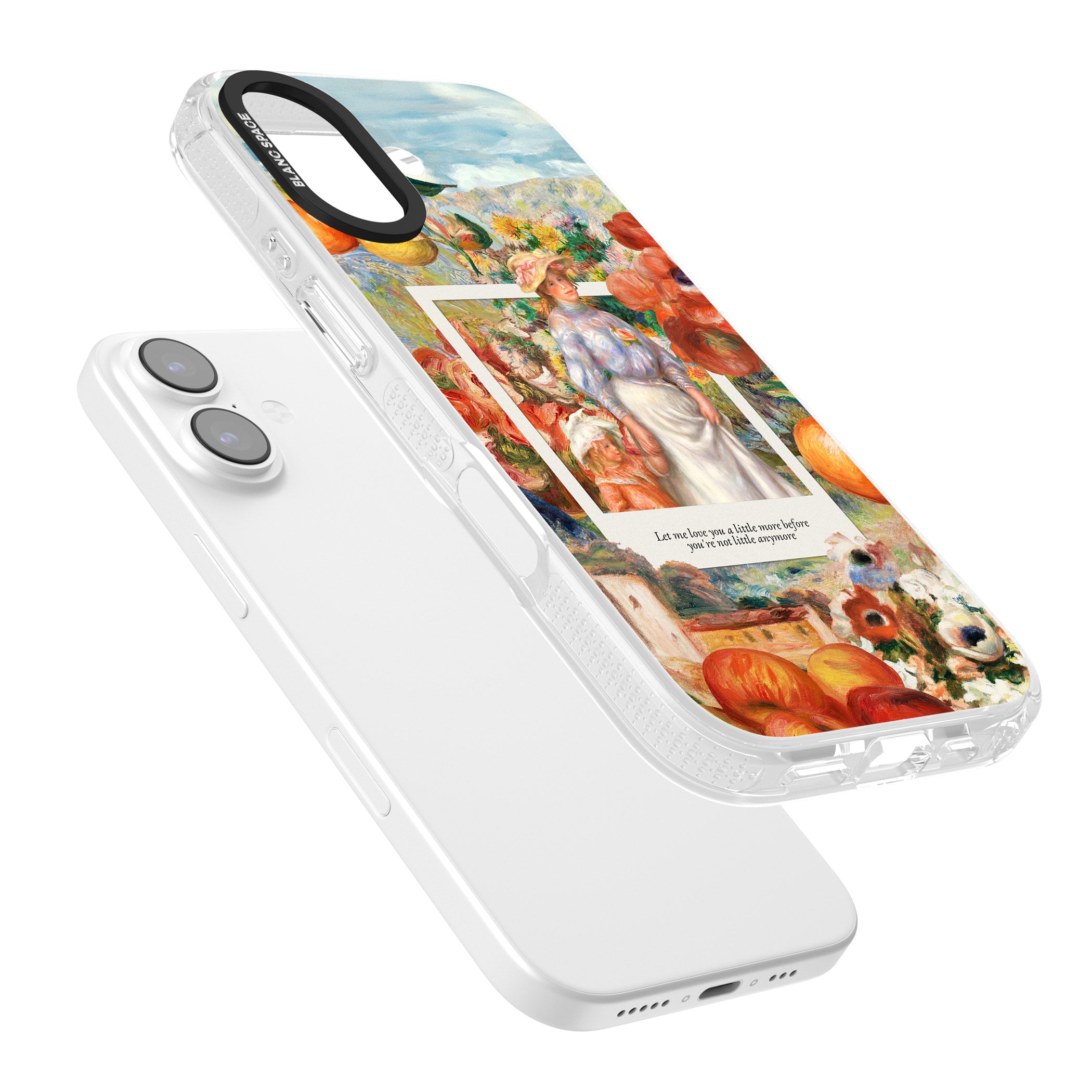 Renoir Mother & Child iPhone 17 Impact Air Clear Phone Case Colours