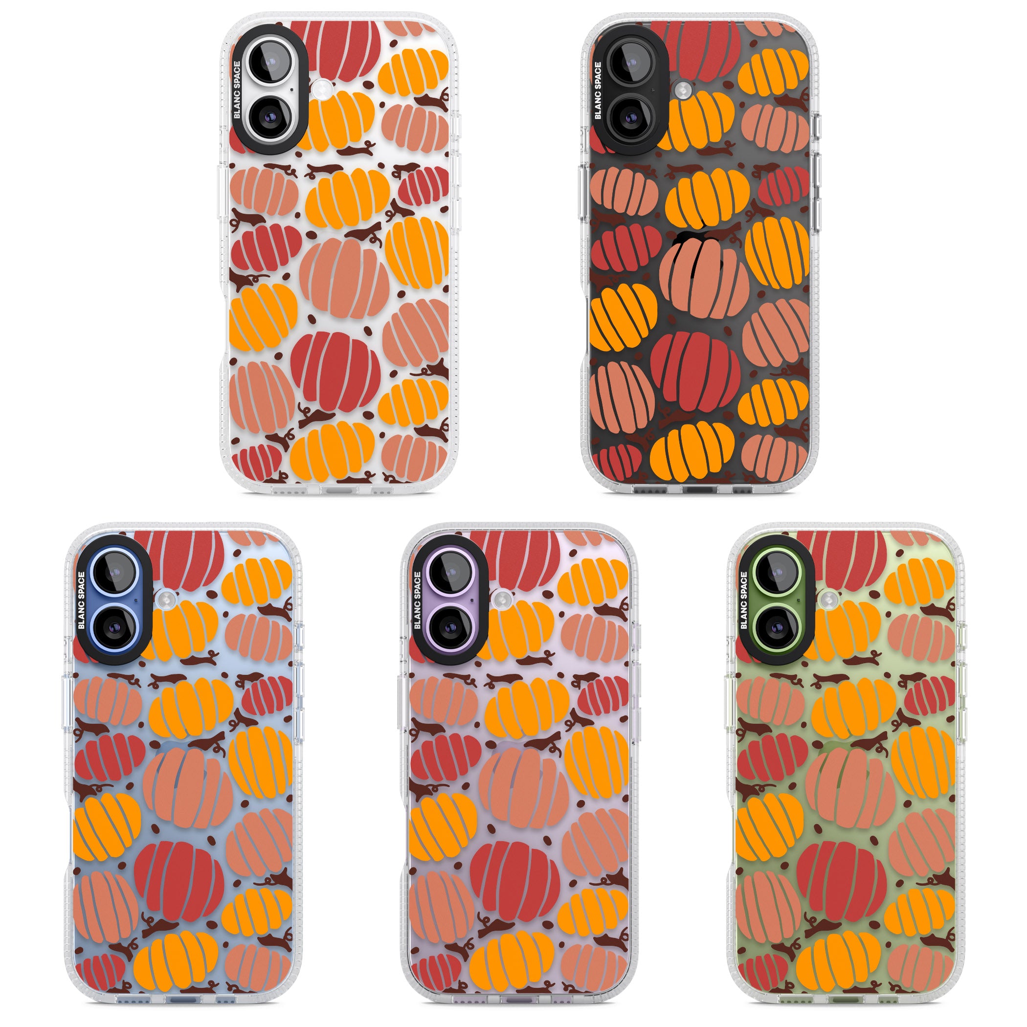 Autumn Pumpkin Patch iPhone 17 Impact Air Clear Phone Case APT Impact Protection