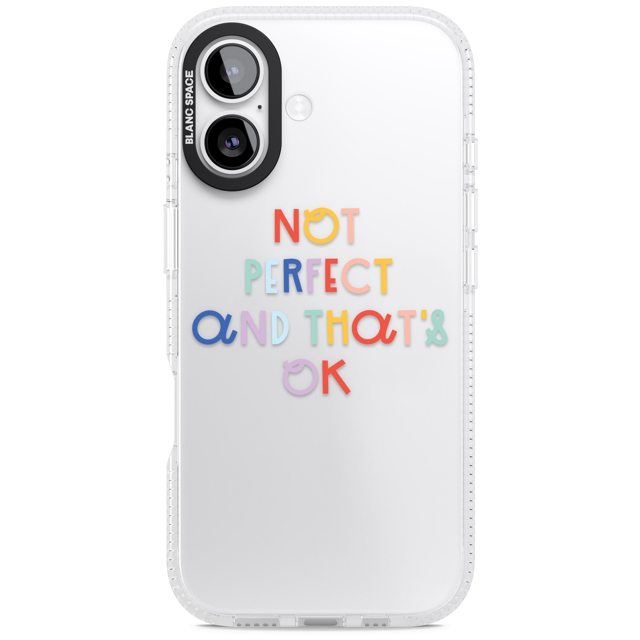 Not Perfect Clear iPhone 17 Impact Air Clear Phone Case