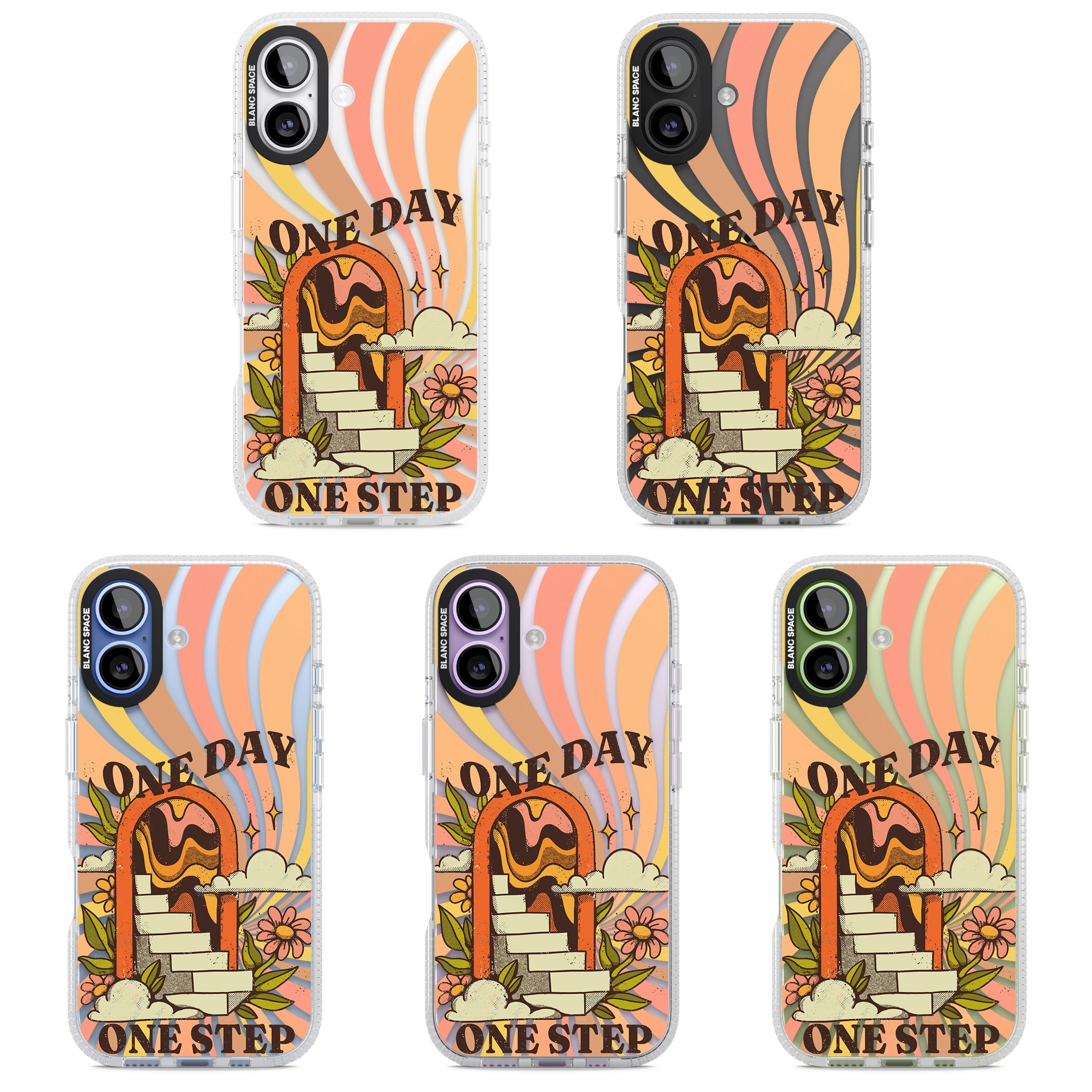 One Day One Step iPhone 17 Impact Air Clear Phone Case APT Impact Protection