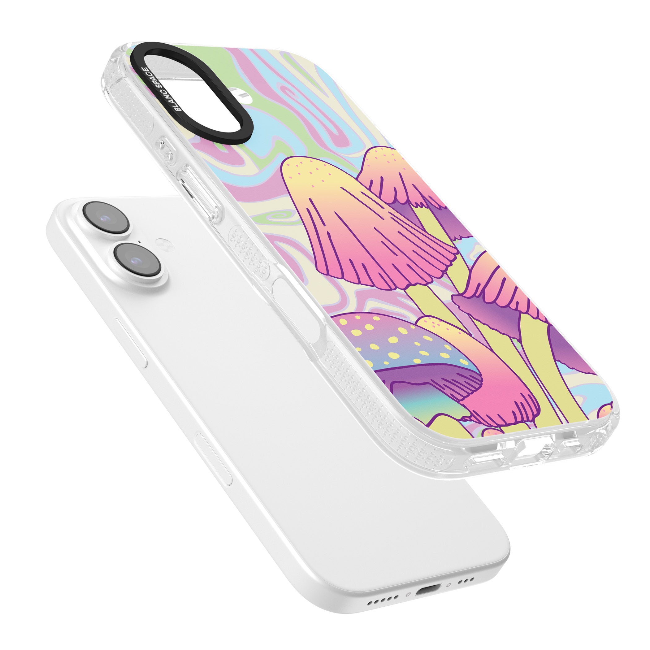 Shroomin' iPhone 17 Impact Air Clear Phone Case Colours