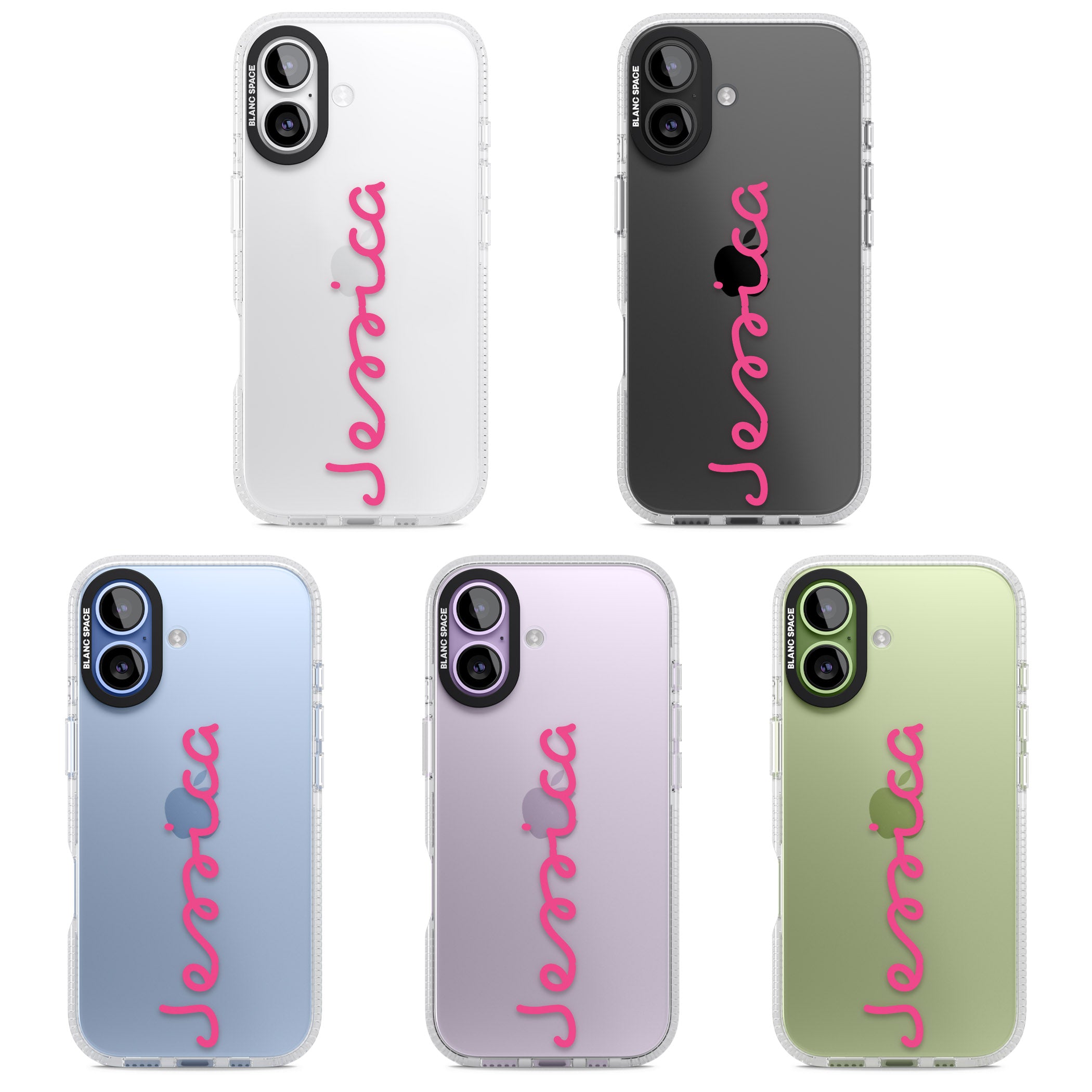 Personalised Summer Name iPhone 17 Impact Air Clear Phone Case APT Impact Protection