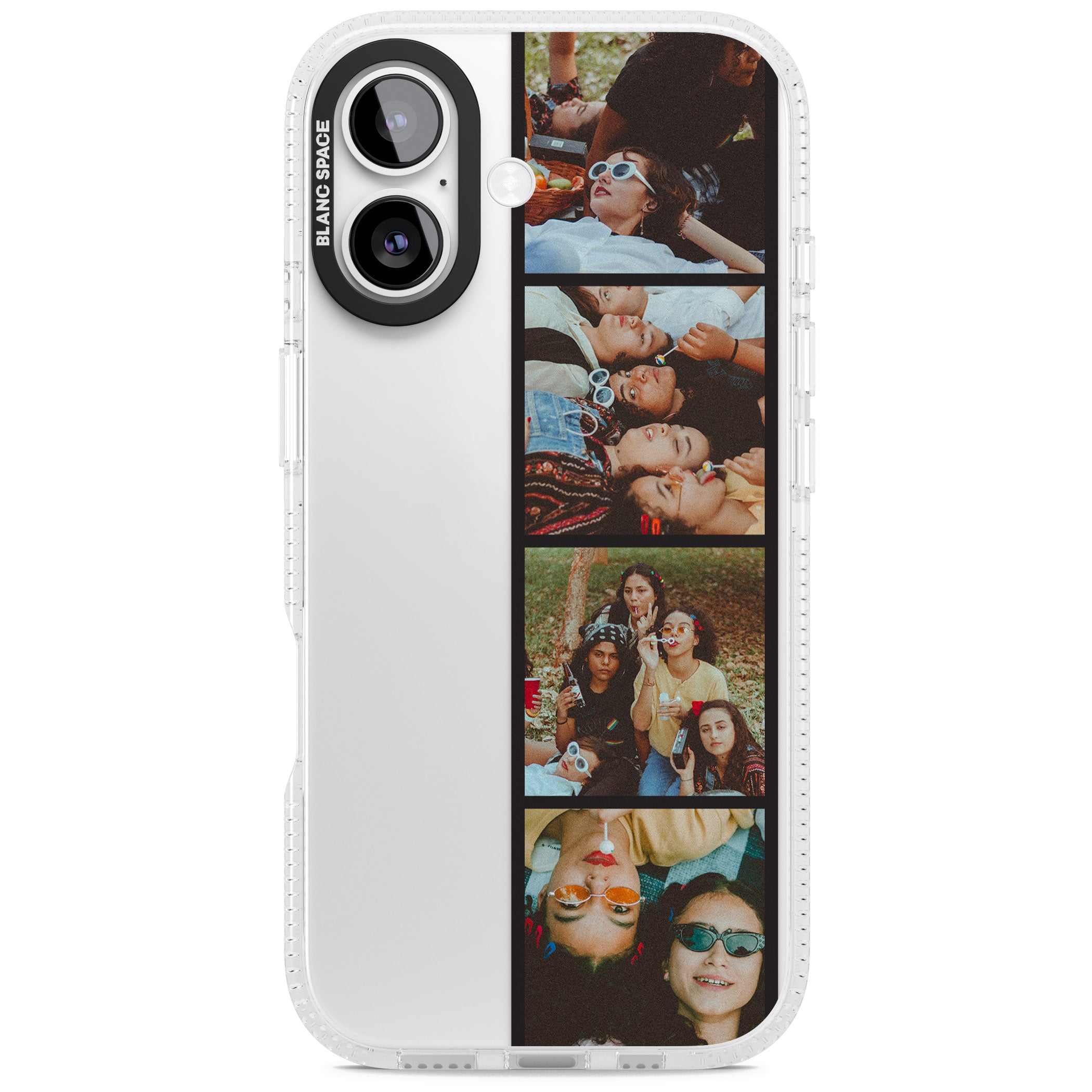Personalised Photo Strip iPhone 17 Impact Air Clear Phone Case