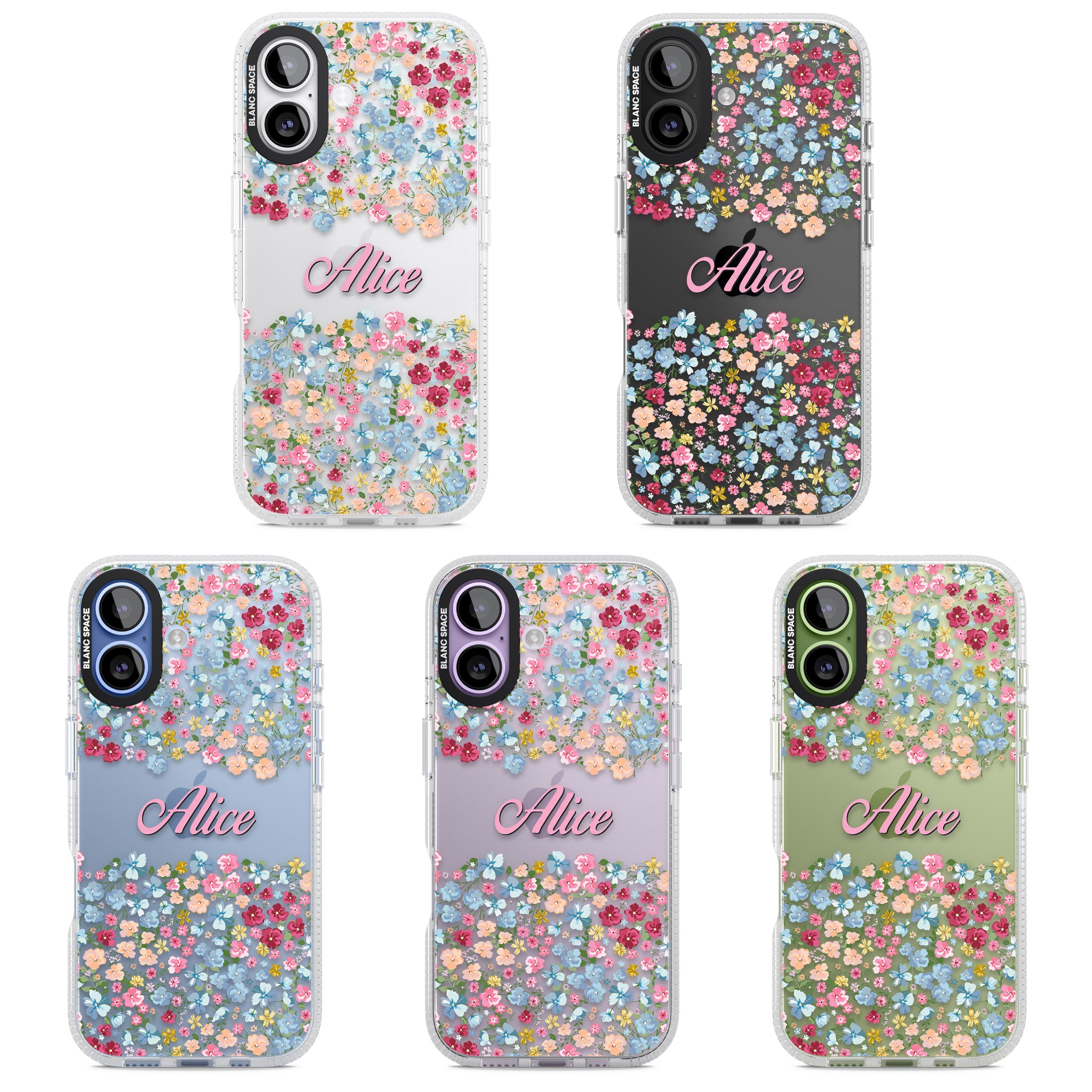 Personalised Venetian Meadow iPhone 17 Impact Air Clear Phone Case APT Impact Protection