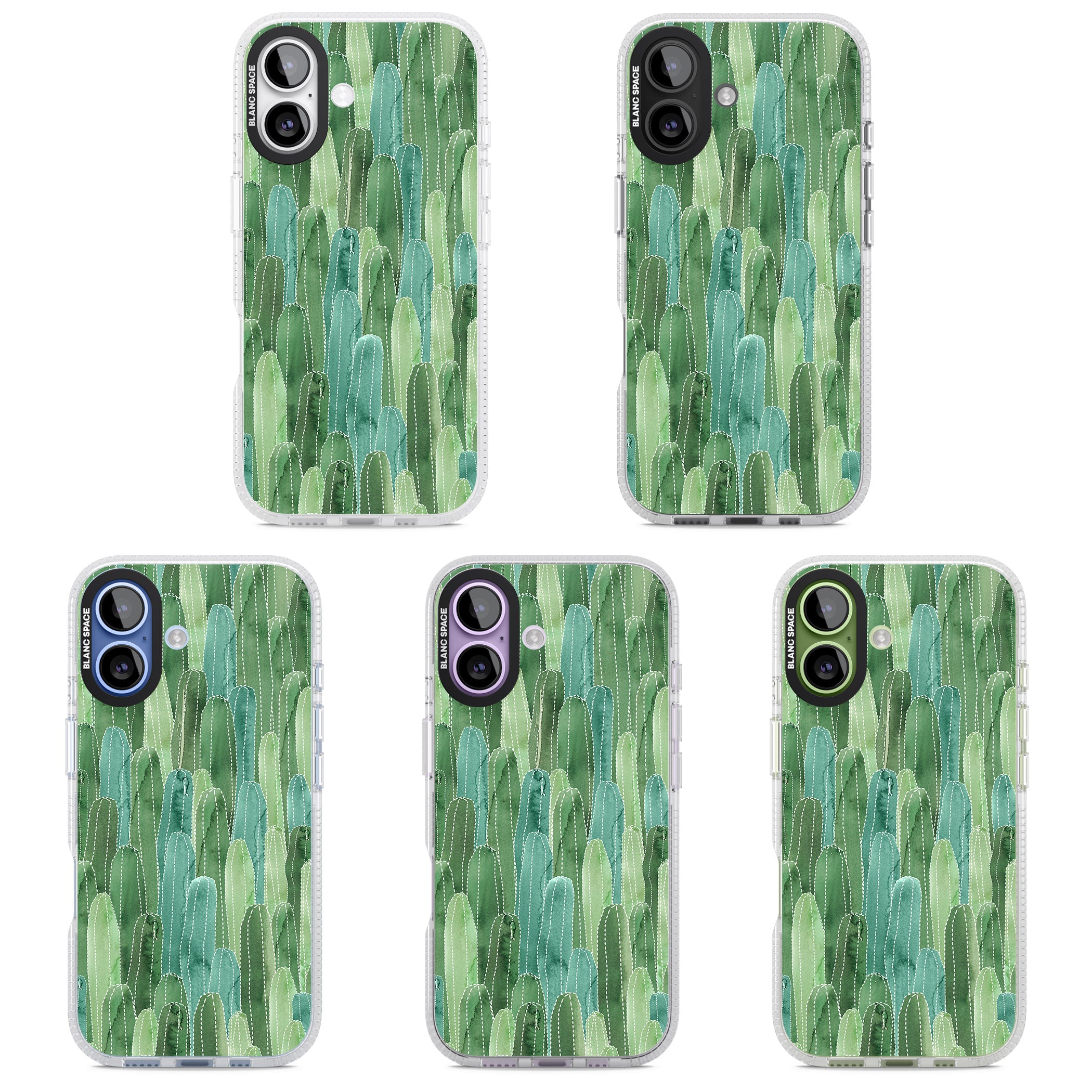 Skinny Cacti iPhone 17 Impact Air Clear Phone Case APT Impact Protection