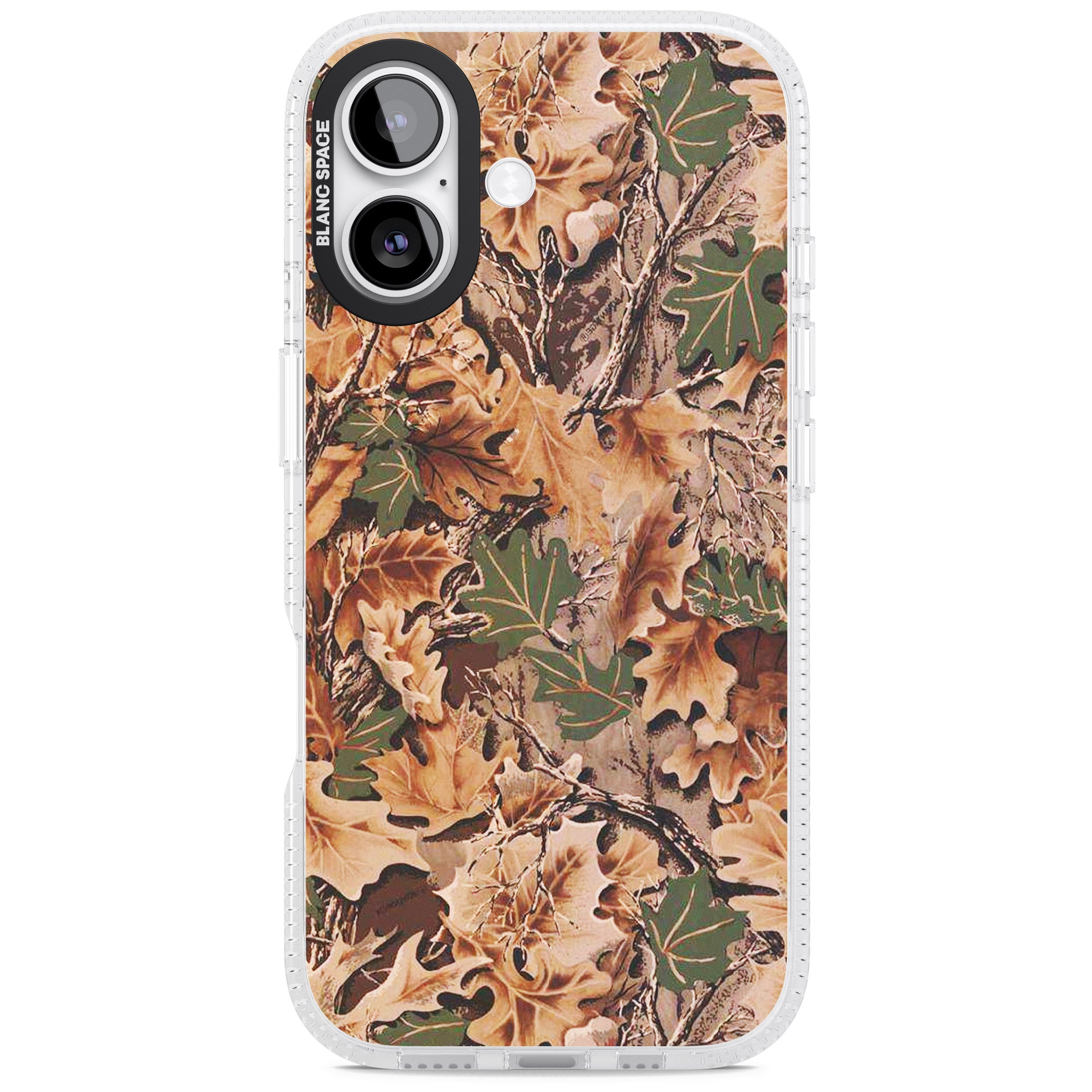 Leaves Camo iPhone 17 Impact Air Clear Phone Case