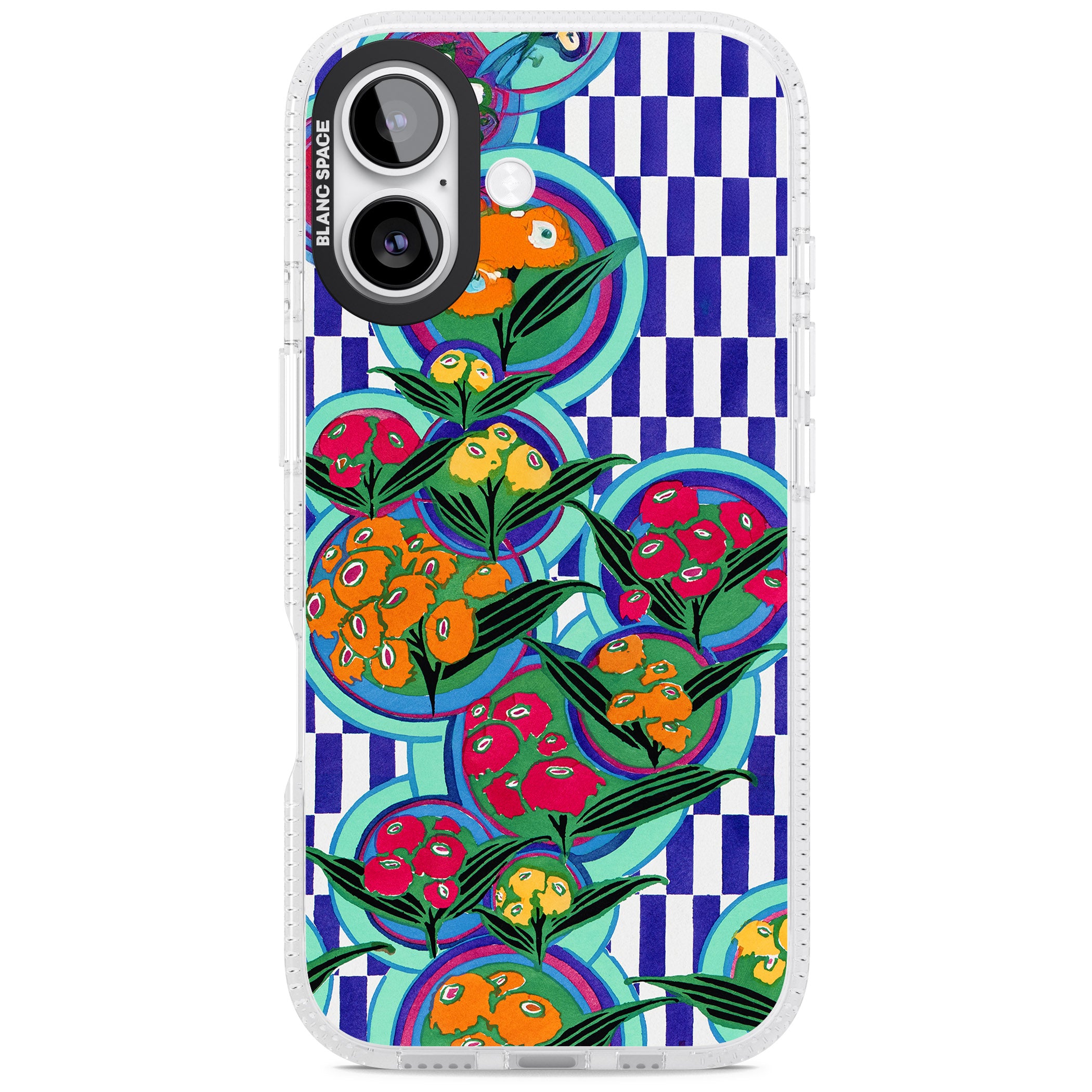 Vintage Fruit Plates iPhone 17 Impact Air Clear Phone Case