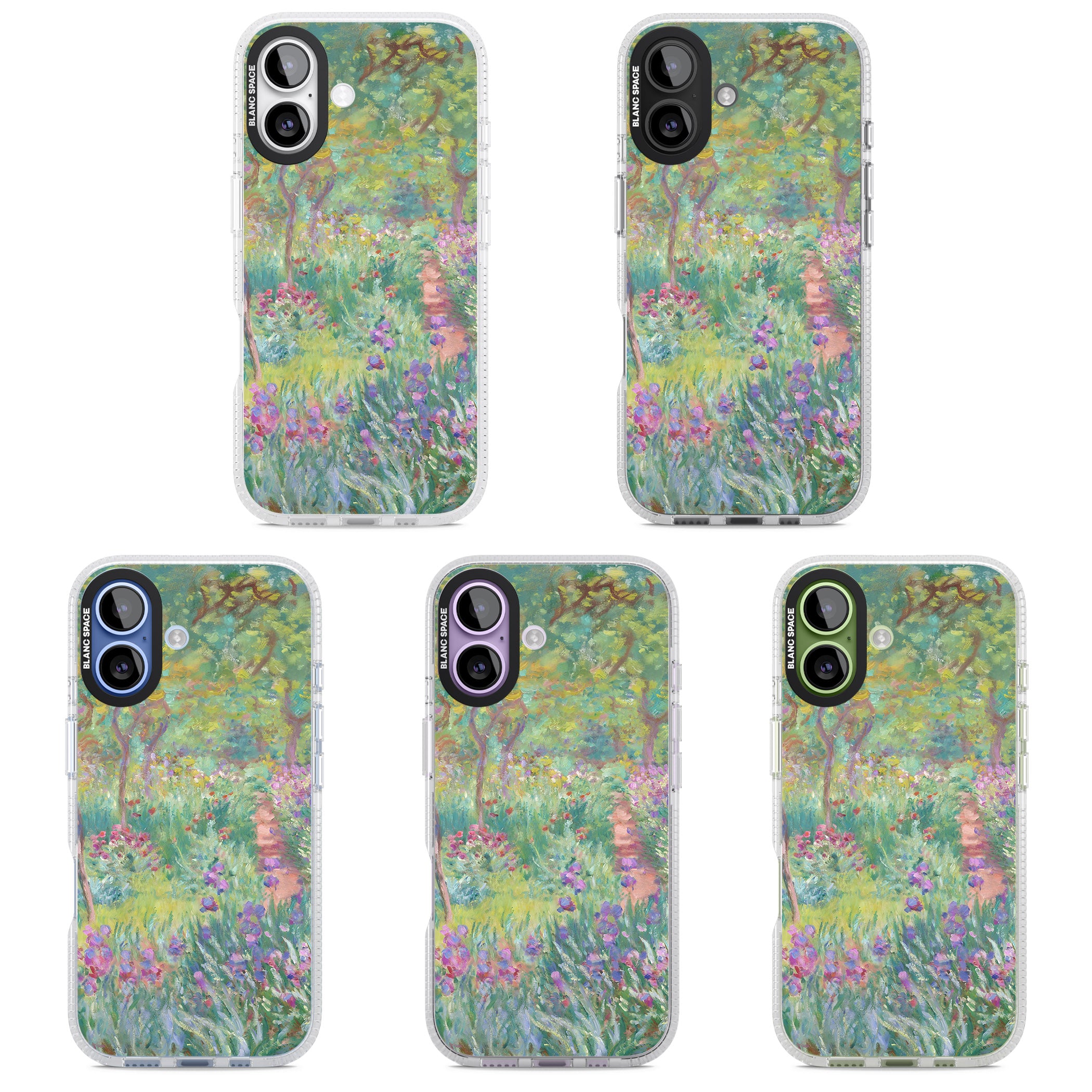 Garden in Giverny iPhone 17 Impact Air Clear Phone Case APT Impact Protection