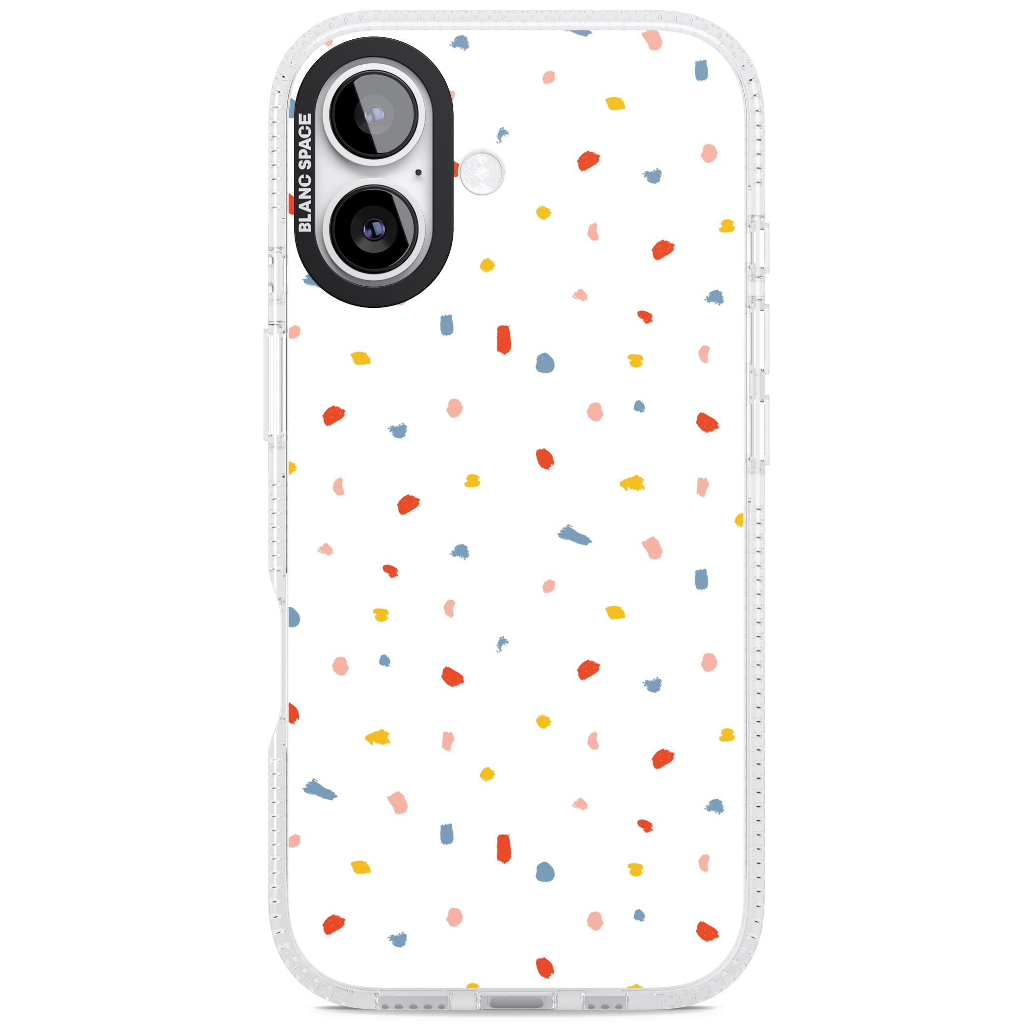Confetti Speckle iPhone 17 Impact Air Clear Phone Case