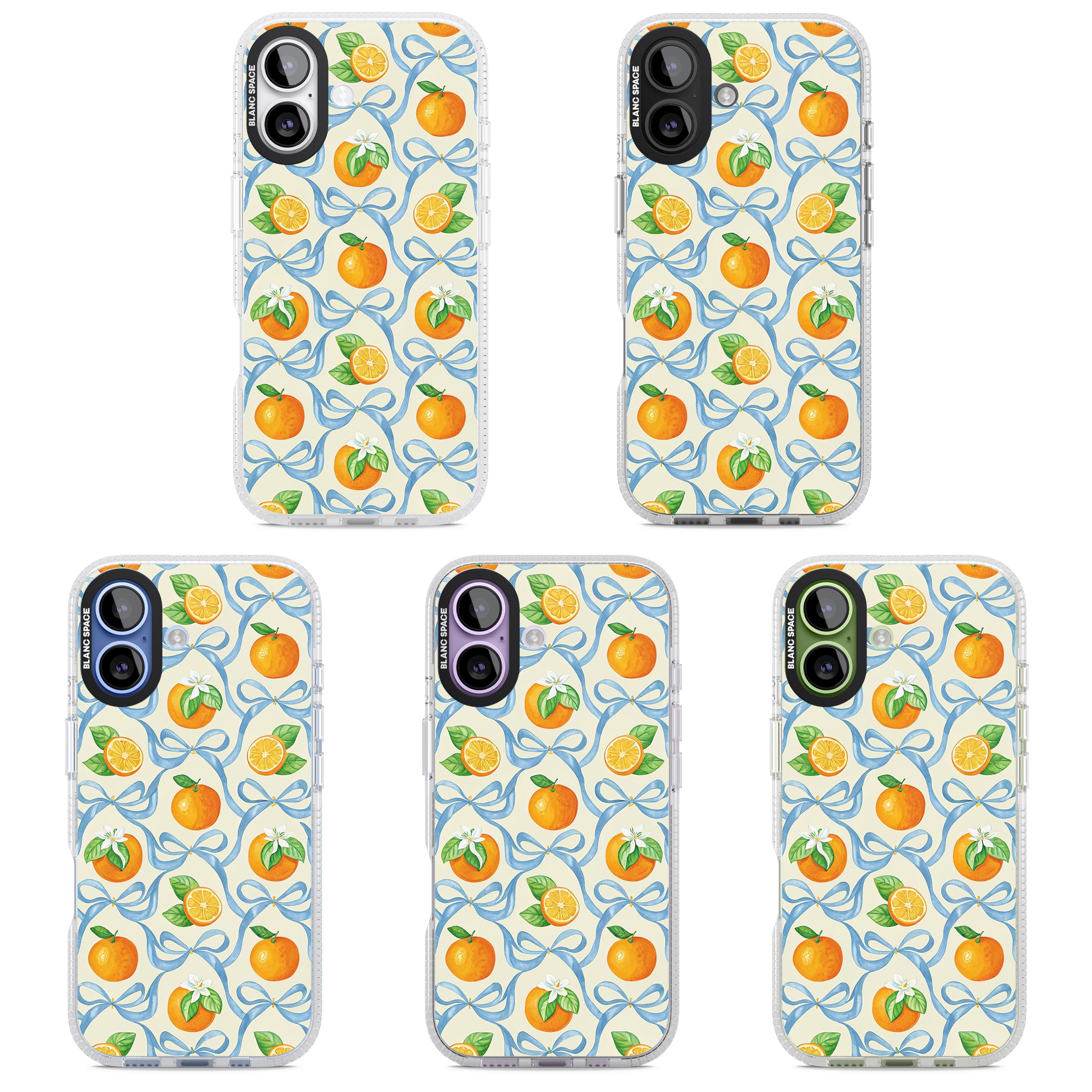 Bows & Clementines iPhone 17 Impact Air Clear Phone Case APT Impact Protection