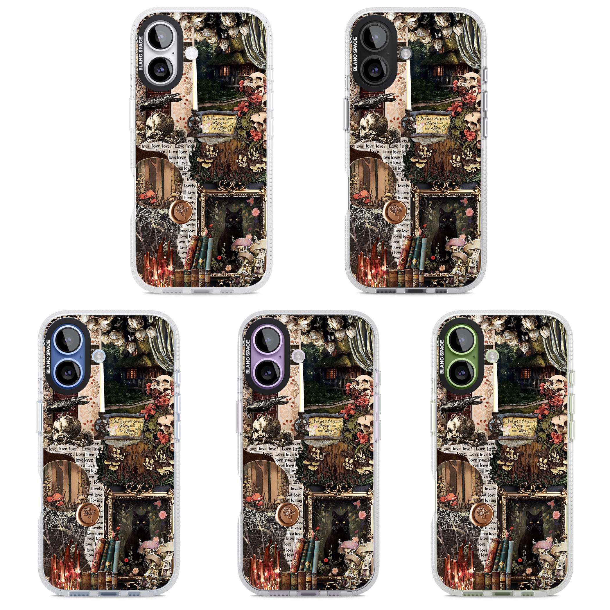 Academia Collage iPhone 17 Impact Air Clear Phone Case APT Impact Protection