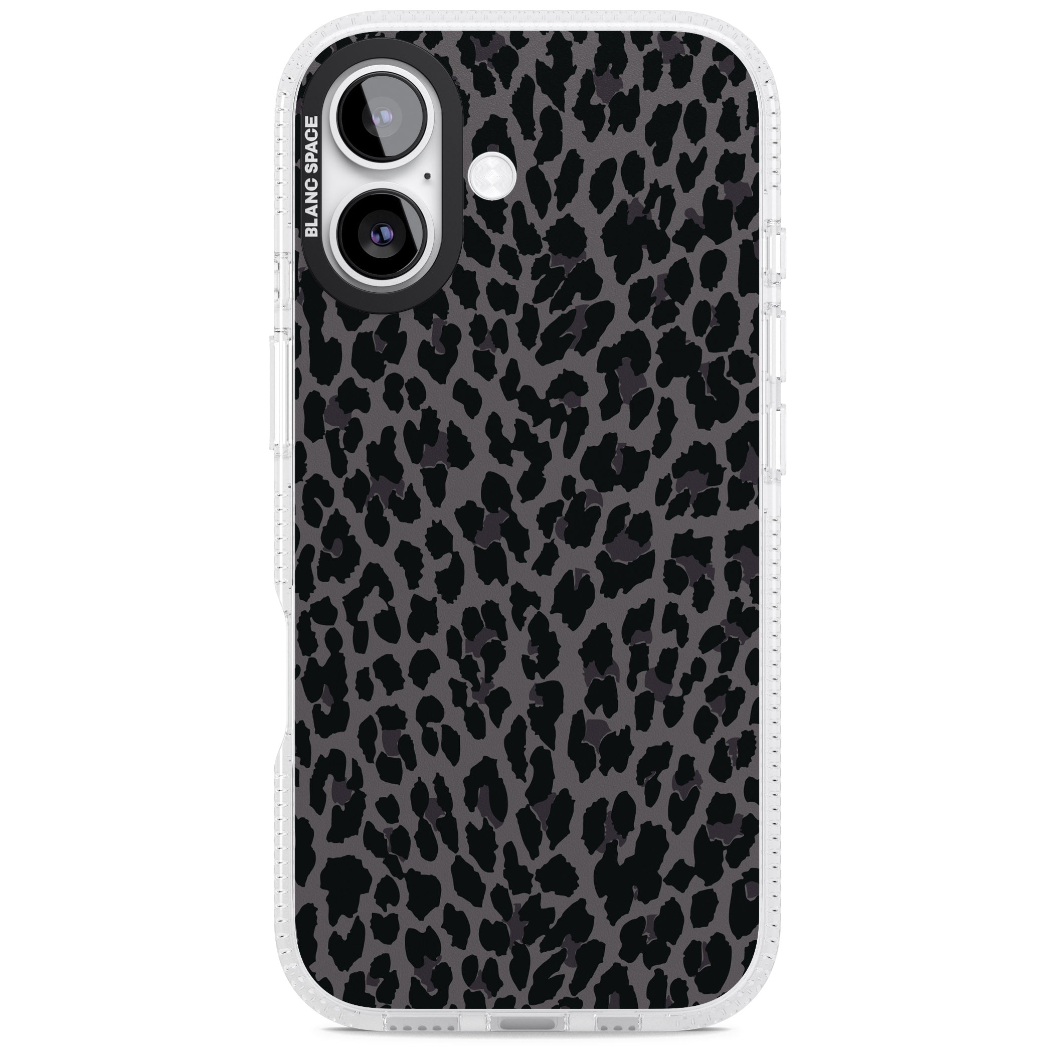 Dark Animal Print iPhone 17 Impact Air Clear Phone Case
