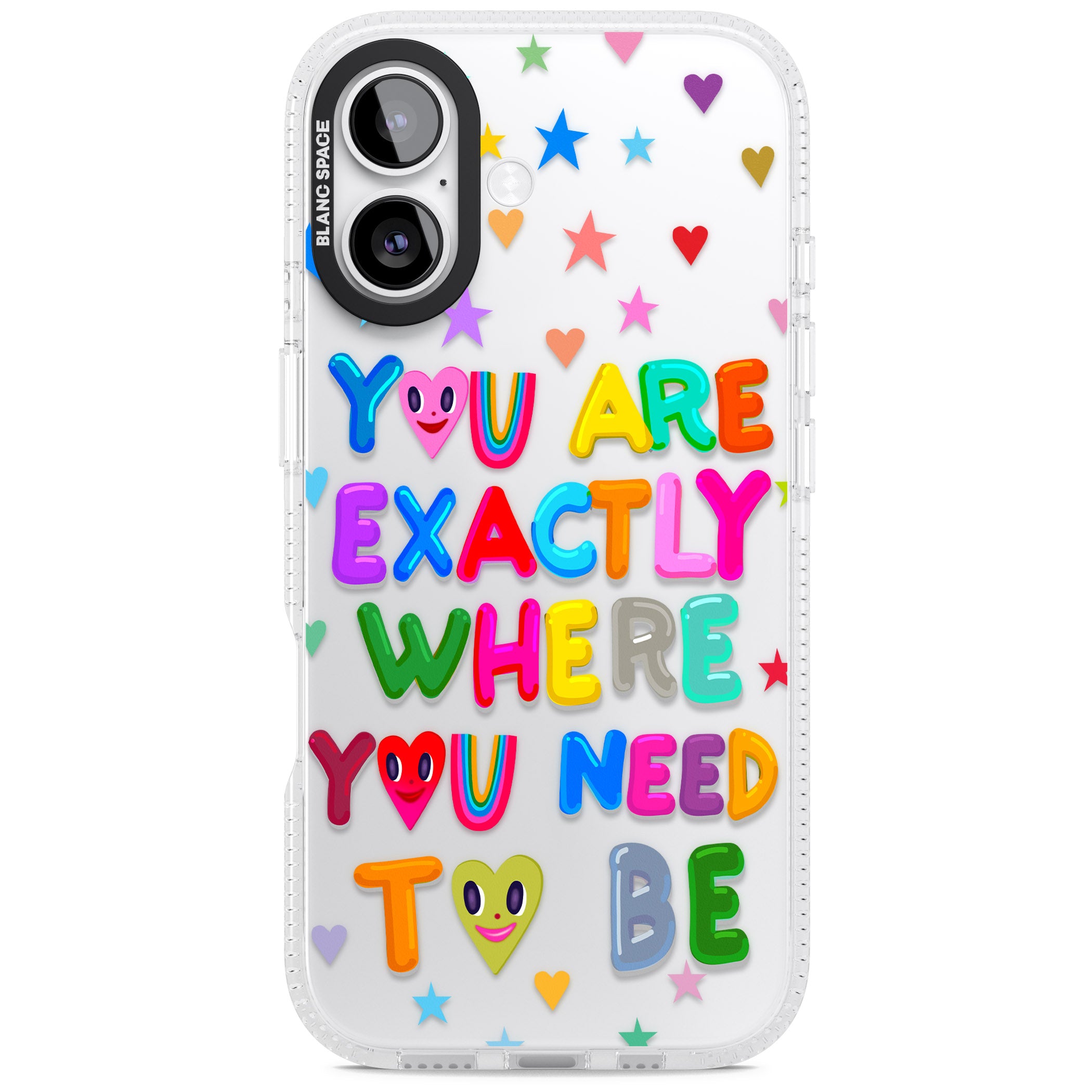 Exactly Where You Need To Be iPhone 17 Impact Air Clear Phone Case