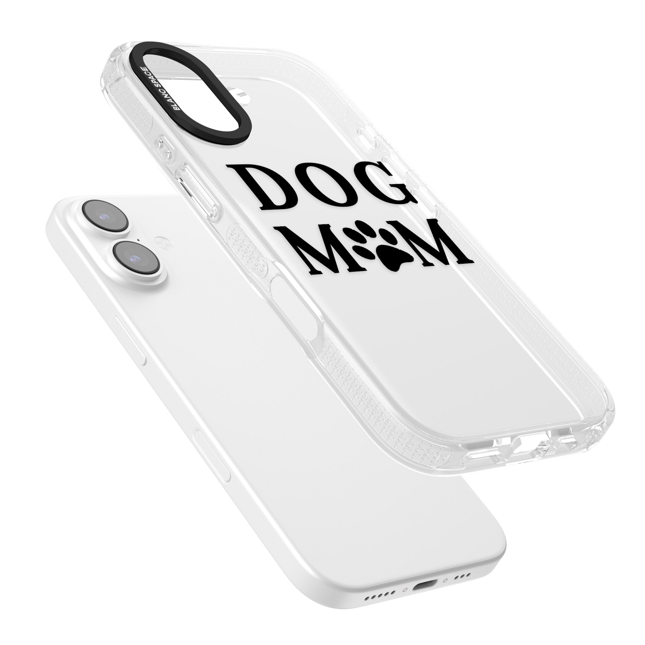 Dog Mom iPhone 17 Impact Air Clear Phone Case Colours
