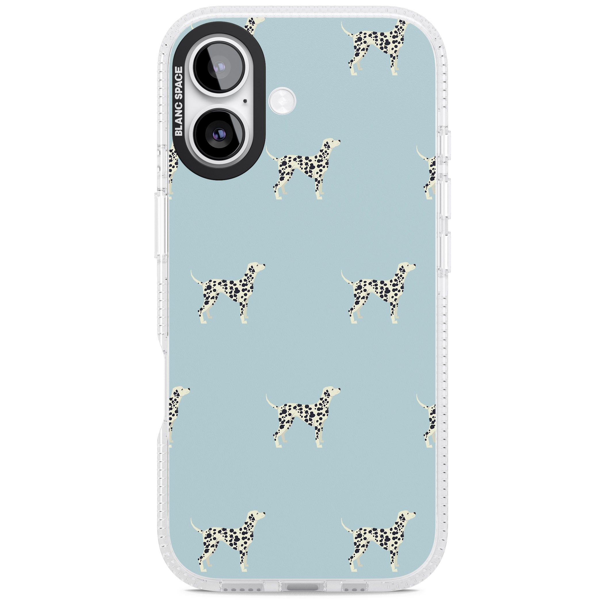 Dalmatian Pattern iPhone 17 Impact Air Clear Phone Case
