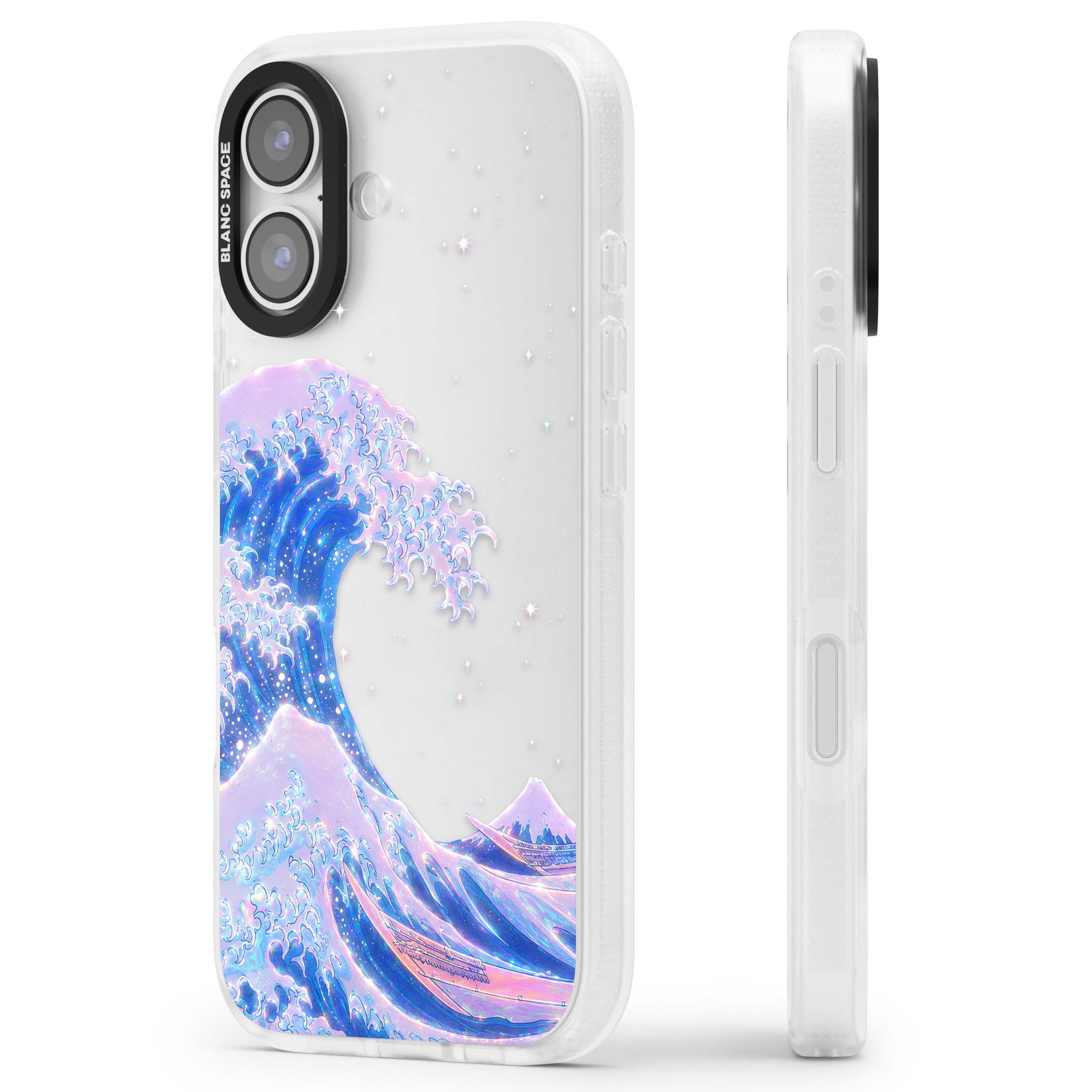 The Great Wave In Opal japanese iPhone case | Clear Case Impact Air case for iPhone 17