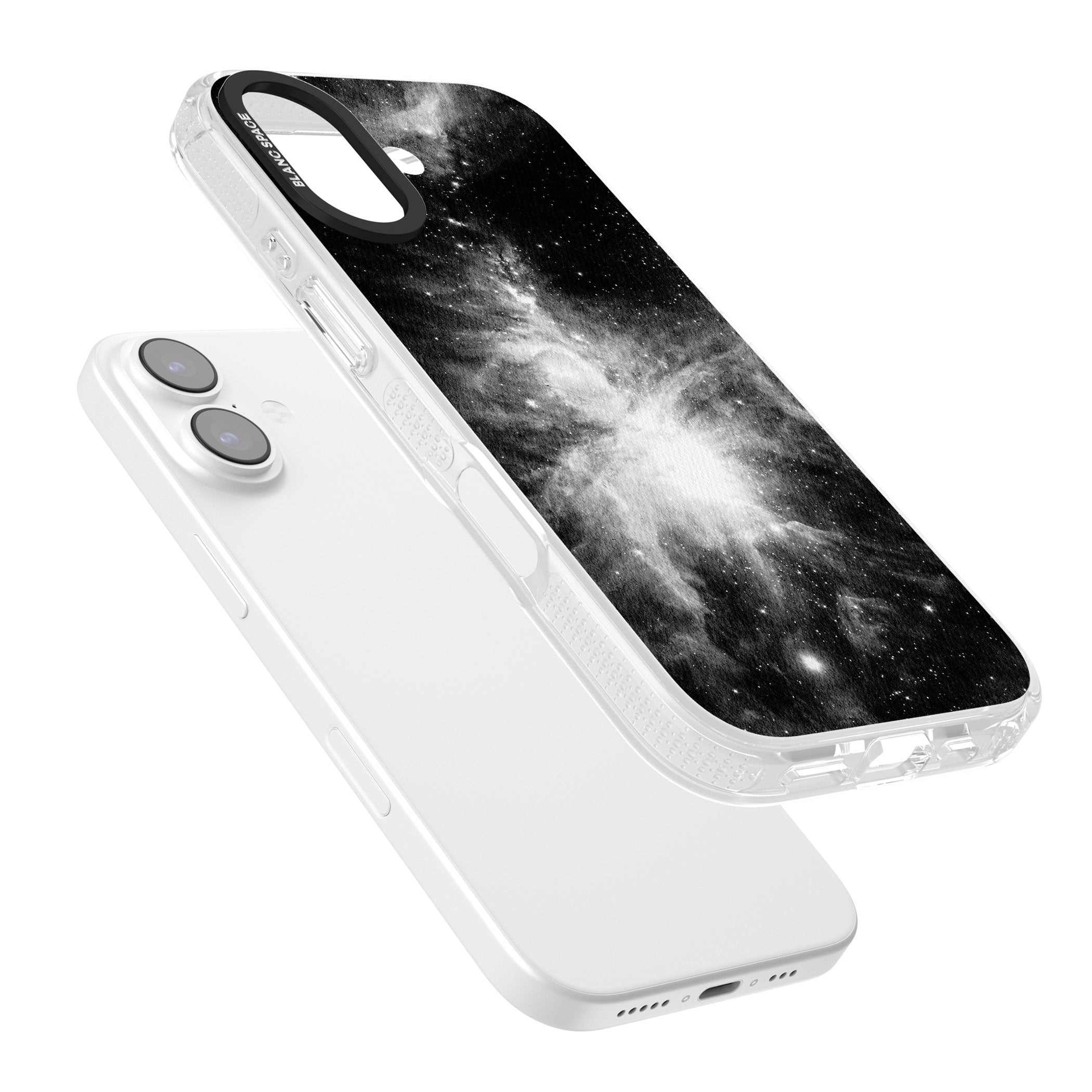 Galaxy Swirl iPhone 17 Impact Air Clear Phone Case Colours
